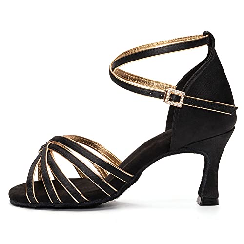 Black Gold-2.75inch Heels-802