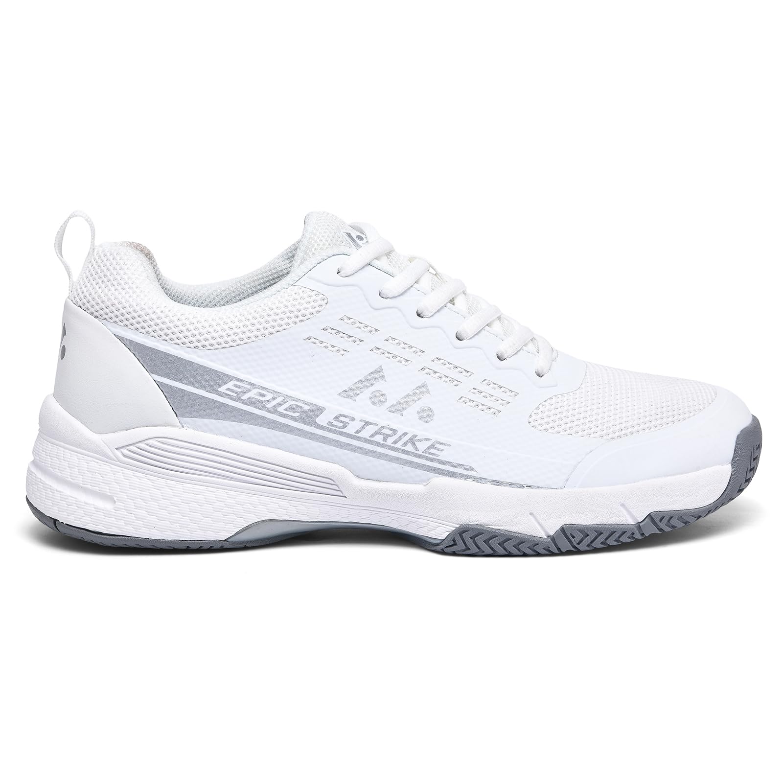 Men's Epic Strike 01 Lightweight Tennis Shoes - Breathable Outdoor Court Sneakers for Men | Perfect for Tennis, Running & Casual Wear
