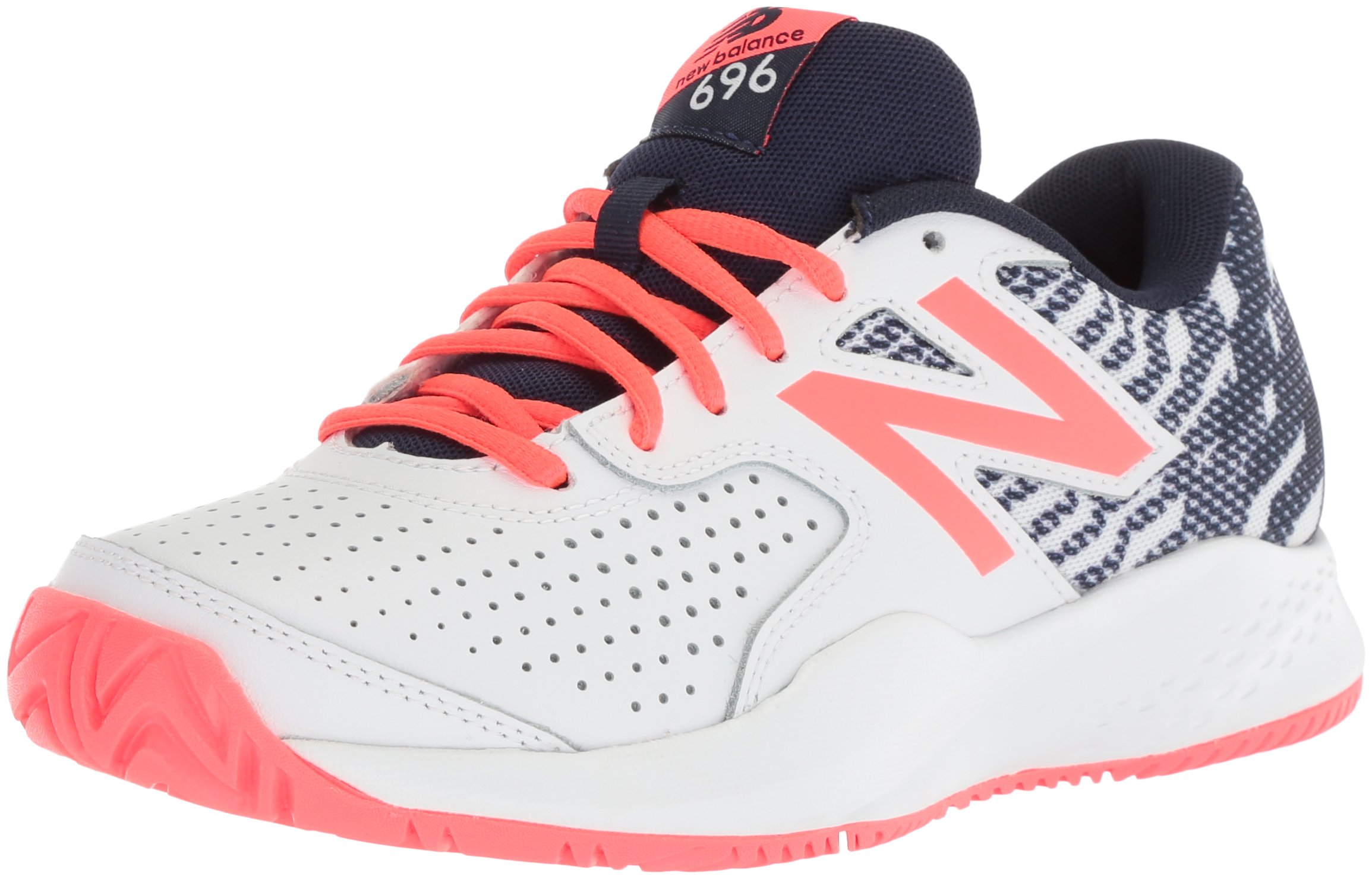 New Balance Women's 696v3 Hard Court Tennis Shoes - Lightweight & Durable for Competitive Play | Perfect for Tennis, Pickleball & Court Sports