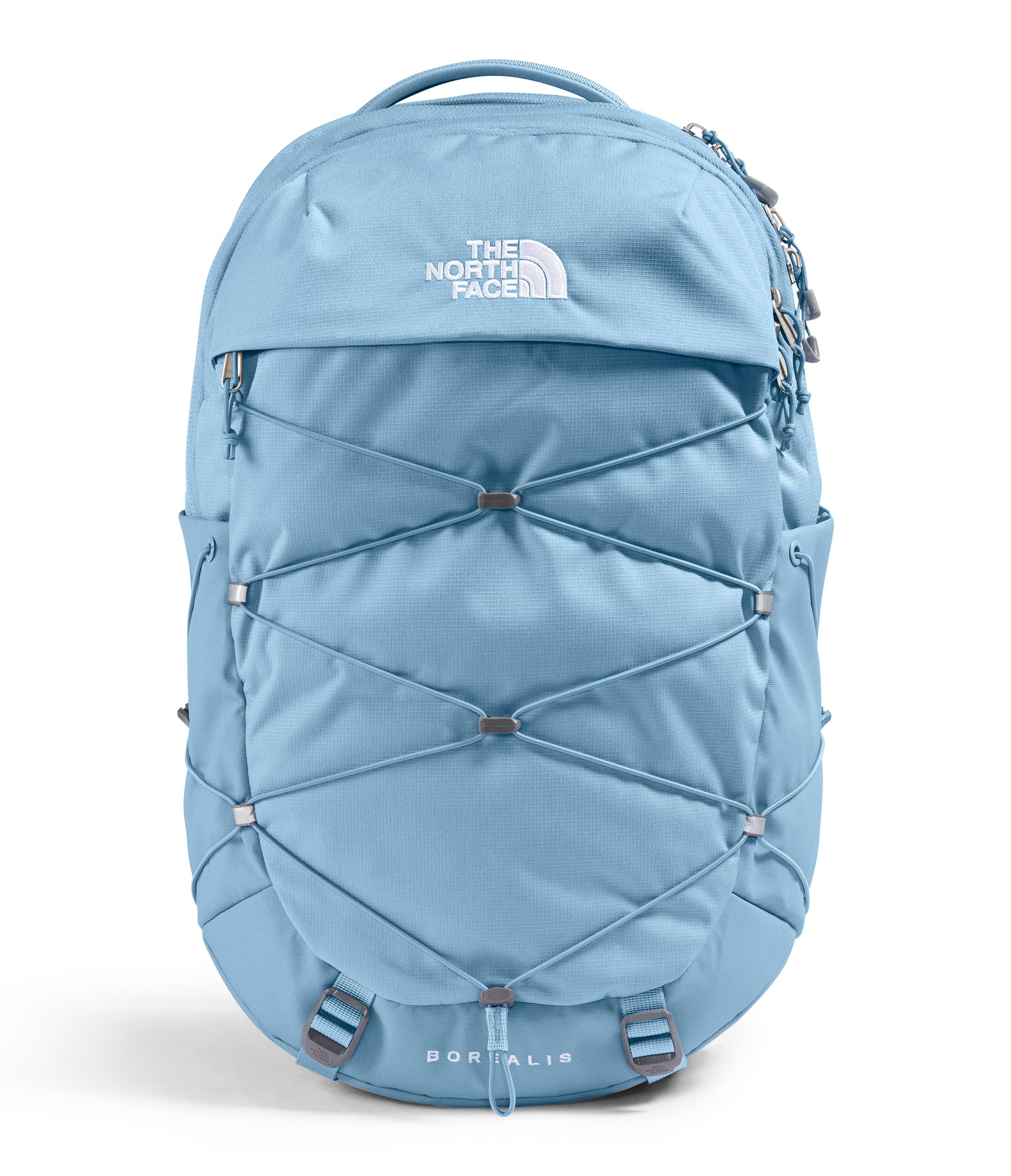 THE NORTH FACE Women's Borealis Commuter Laptop Backpack - Water-Resistant Steel Blue Dark Heather/Steel Blue Daypack - Perfect for Work, School & Travel - Fits 15