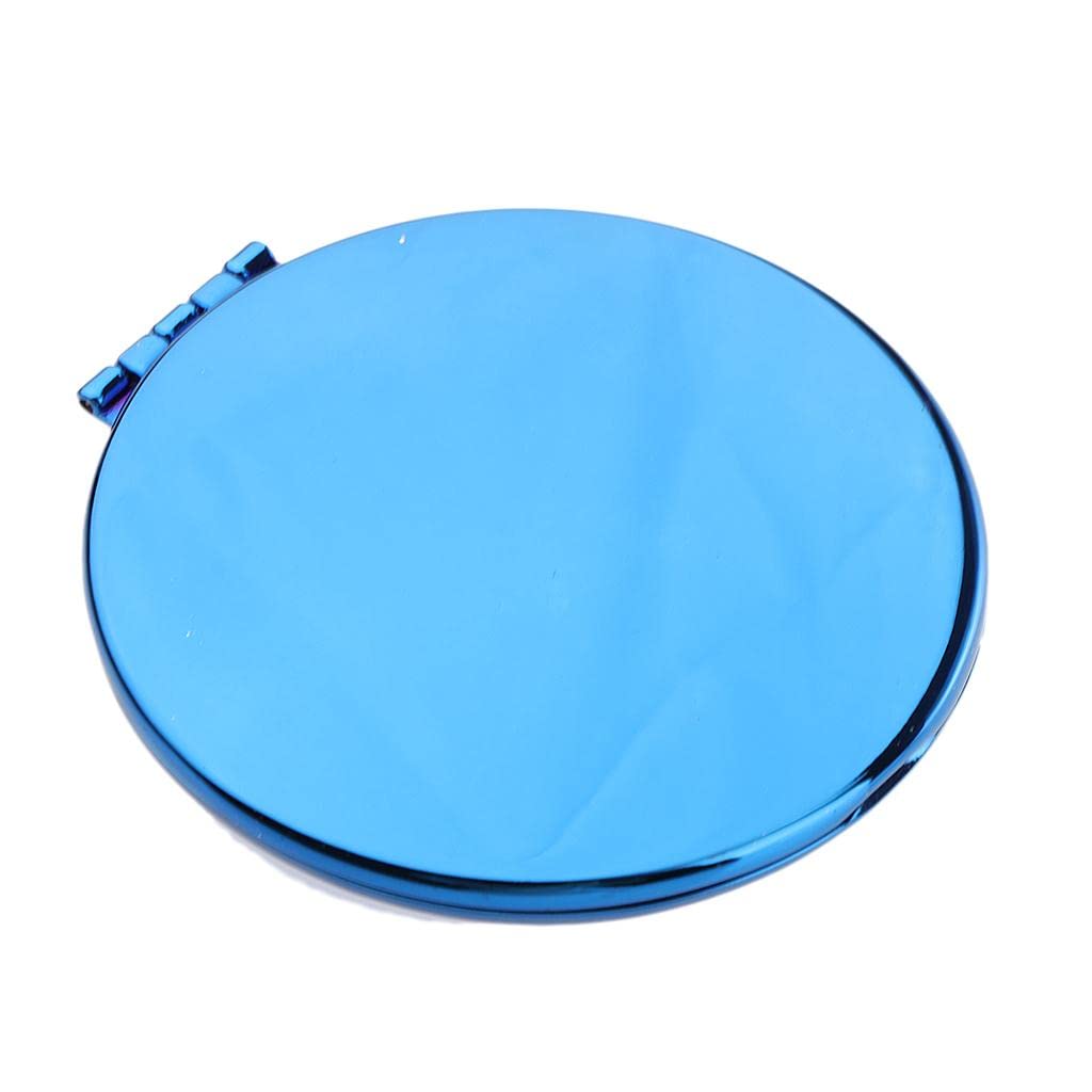 LOSA Fashion Pocket Vanity Mirror - Portable Round Makeup Mirror with Case, Compact Travel Mirror for Women & Girls | Perfect for Purse, Travel, Home & Office Use
