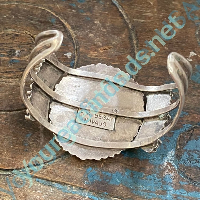 Vintage Mint Green Turquoise Sterling Silver Rosette Bracelet - Handmade Navajo Jewelry for Women - Perfect for Boho, Western & Casual Outfits
