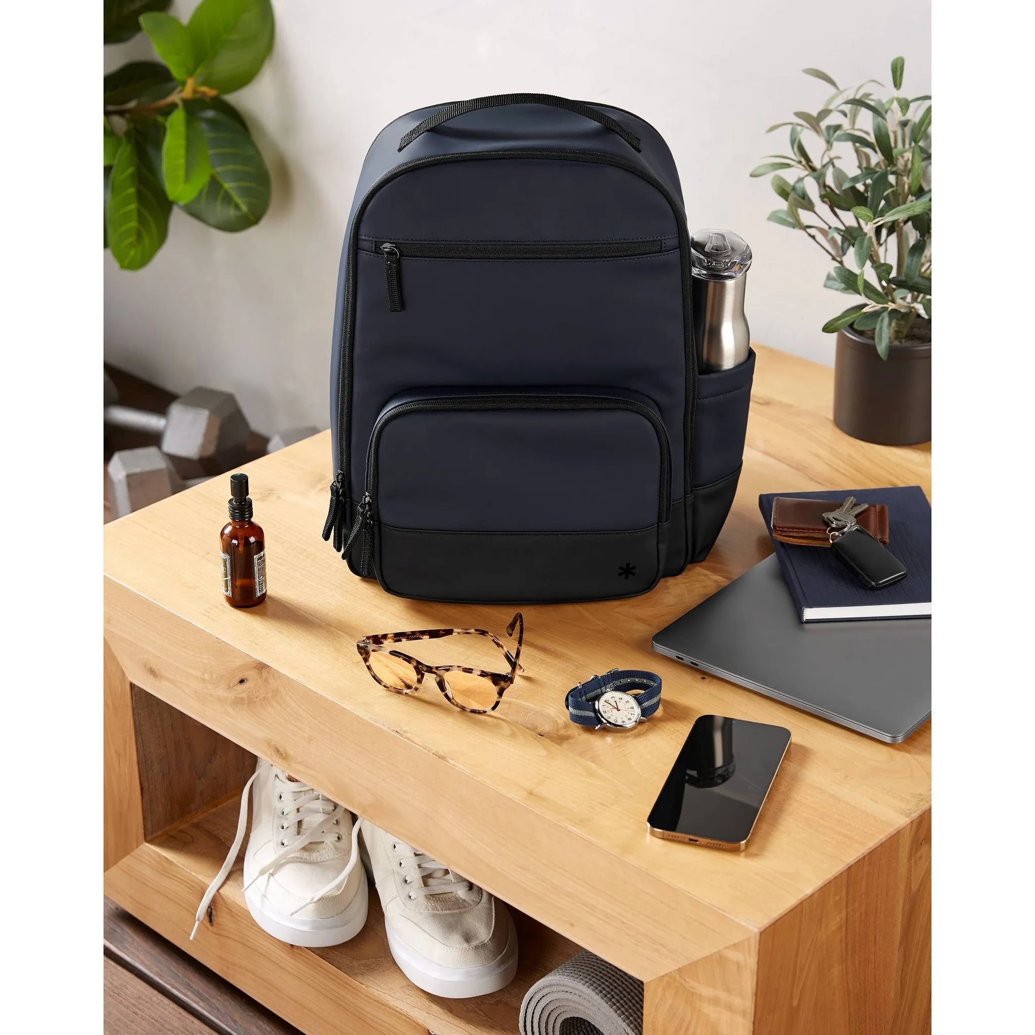 Skip Hop Flex Sporty Diaper Bag Backpack - Waterproof Baby Changing Bag with Insulated Bottle Pockets for Moms & Dads - Perfect for Travel, Daycare & Outdoor Adventures