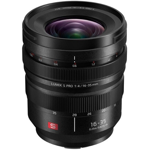 Panasonic LUMIX S PRO 16-35mm f/4 Lens - Full Frame Mirrorless Camera Wide Angle Zoom Lens for Landscape, Architecture & Travel Photography | Weather-Sealed & Professional Quality