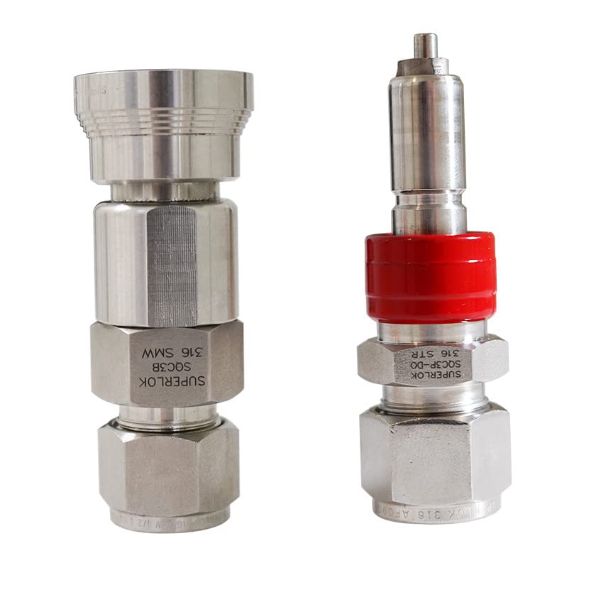 Superlok Quick Connects Compression Fittings - SQC Series - USA Made - Ideal for Plumbing, HVAC, and Industrial Applications