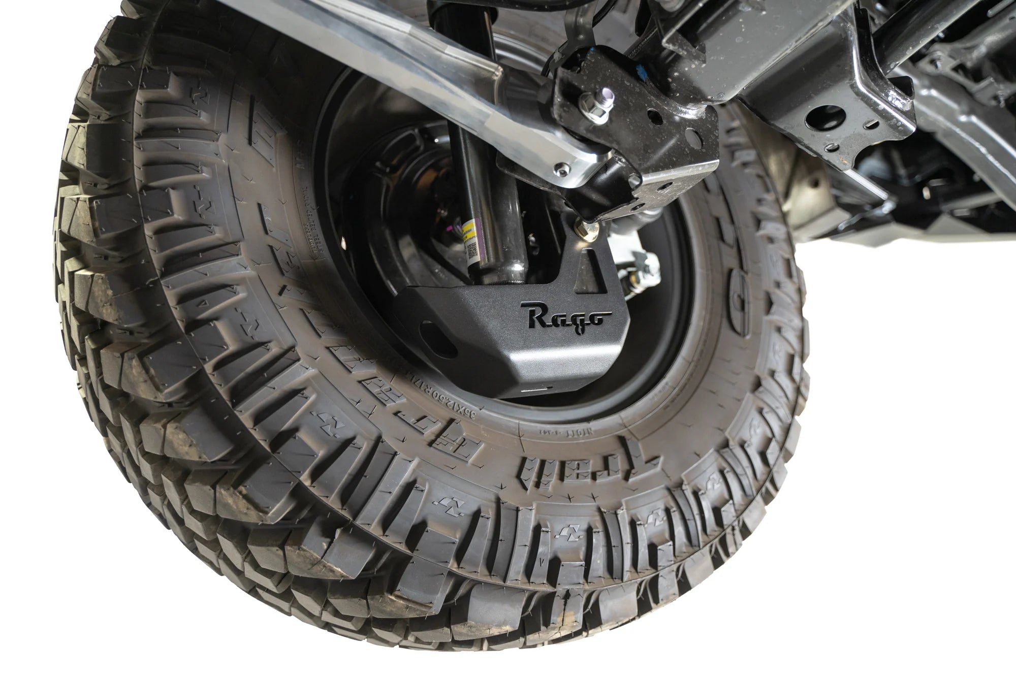 Rago Fabrication Rear Shock Guards for 2024+ Toyota Tacoma - Heavy Duty Off-Road Protection for Rock Crawling & Trail Adventures