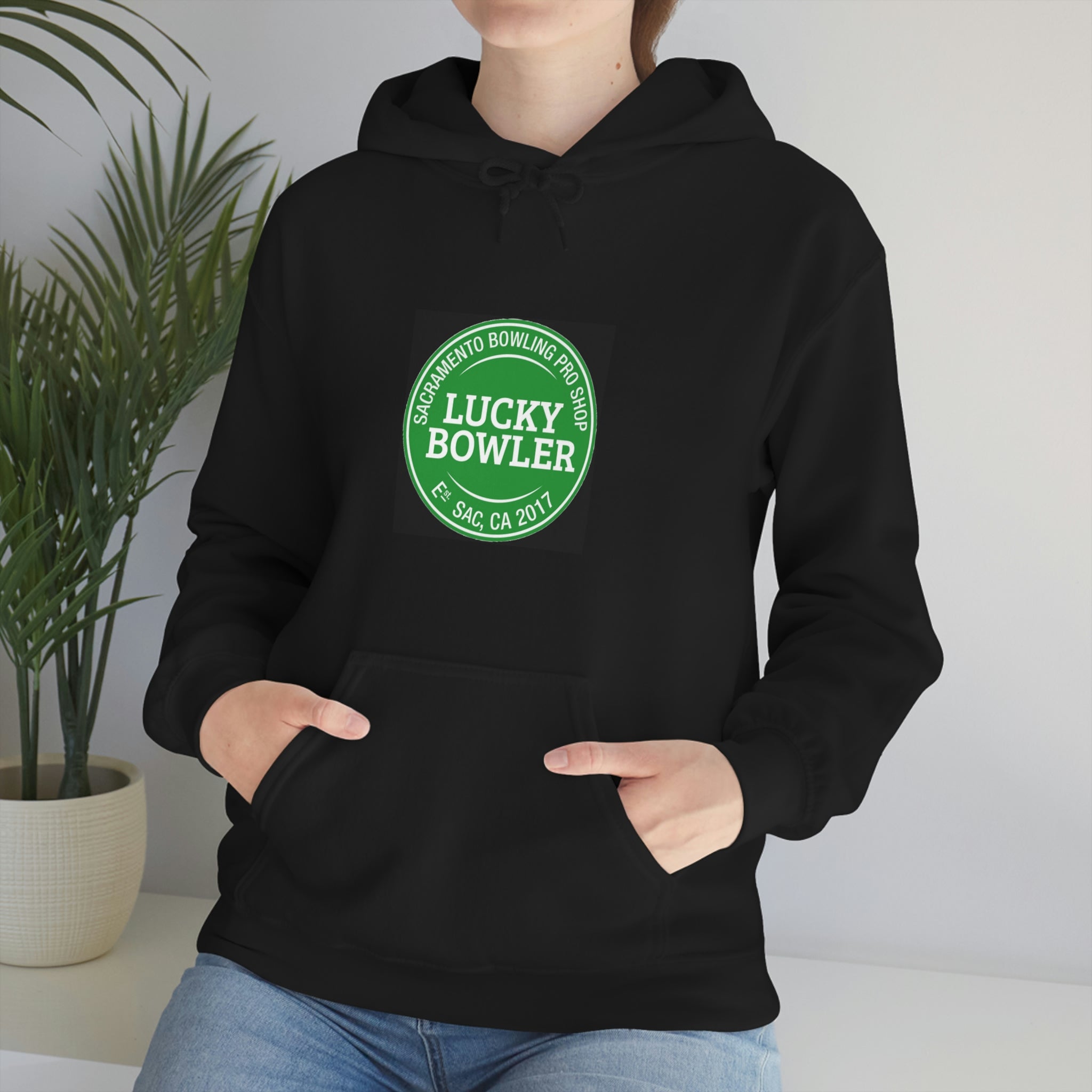 Lucky Hoodie #3 with QR Code - Stylish Unisex Pullover for Men & Women - Perfect for Casual Wear, Street Fashion, and Social Media QR Code Sharing