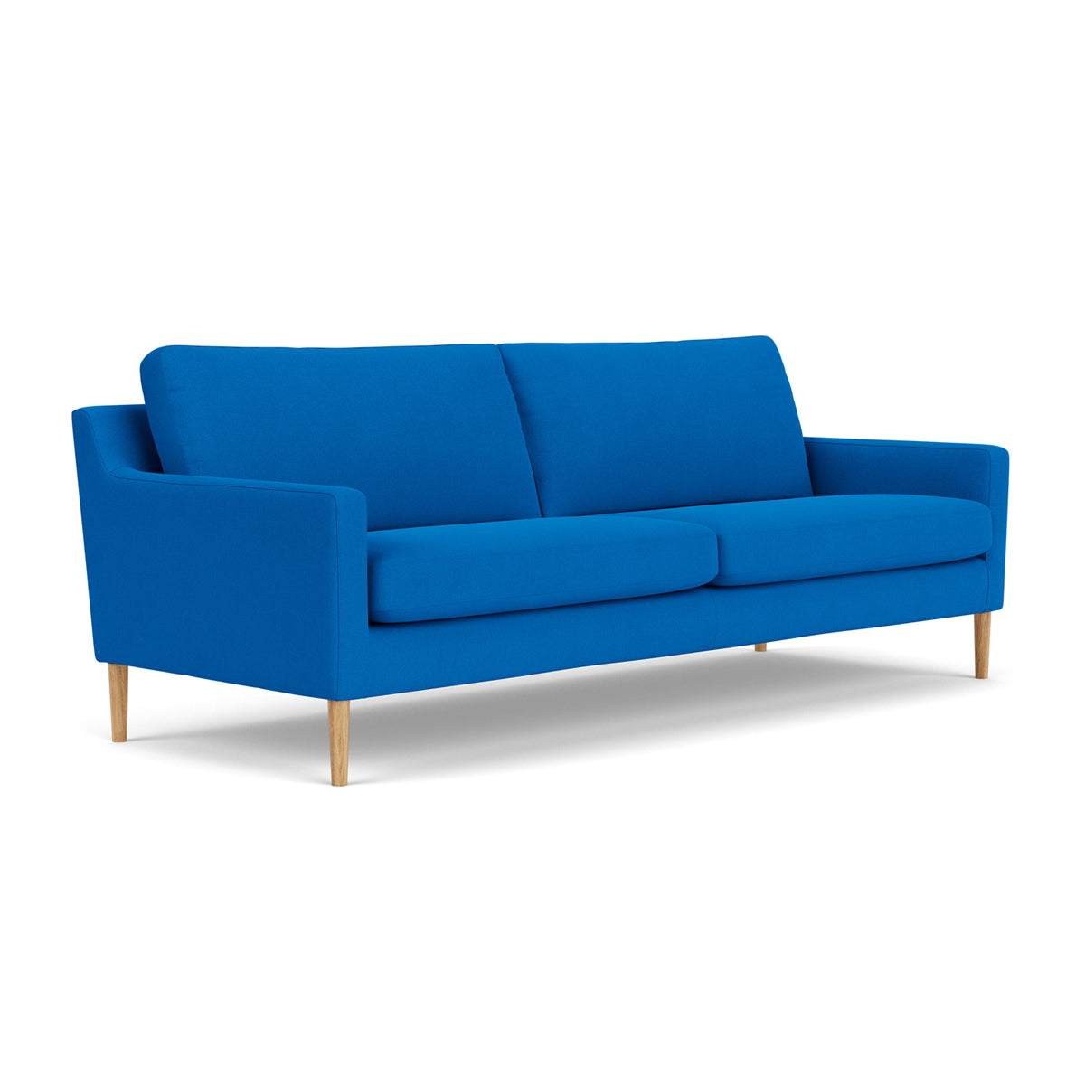 Astha Fabric 3-Seater Sofa - Modern Living Room Furniture for Small Spaces | Comfortable Couch for Apartments, Dorm Rooms & Cozy Homes