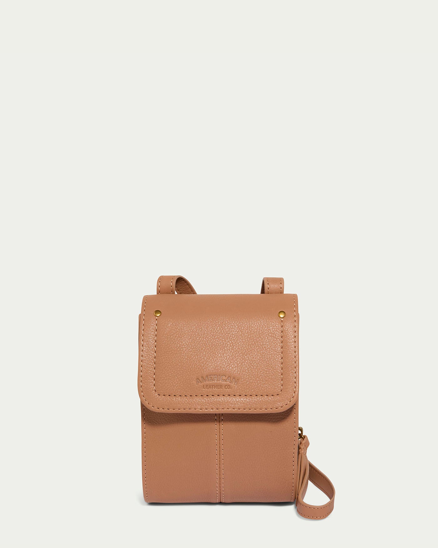 Kansas Phone Crossbody Bag for Women - Small Leather Cell Phone Purse with Adjustable Strap - Perfect for Travel, Shopping & Everyday Use