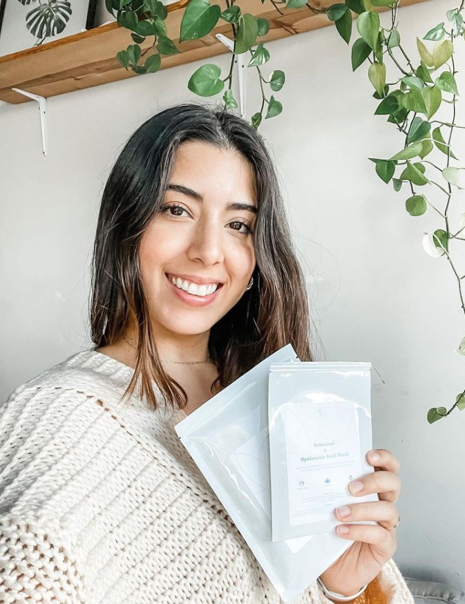 Botanical Hyaluronic Acid Face Mask - Hydrating & Nourishing Sheet Mask for Glowing Skin | Perfect for Daily Skincare & Spa Nights