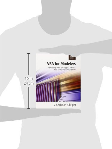 VBA for Modelers: Decision Support Systems Development with Microsoft Office Excel & Printed Access Card | Business Analytics & Data Modeling Tool