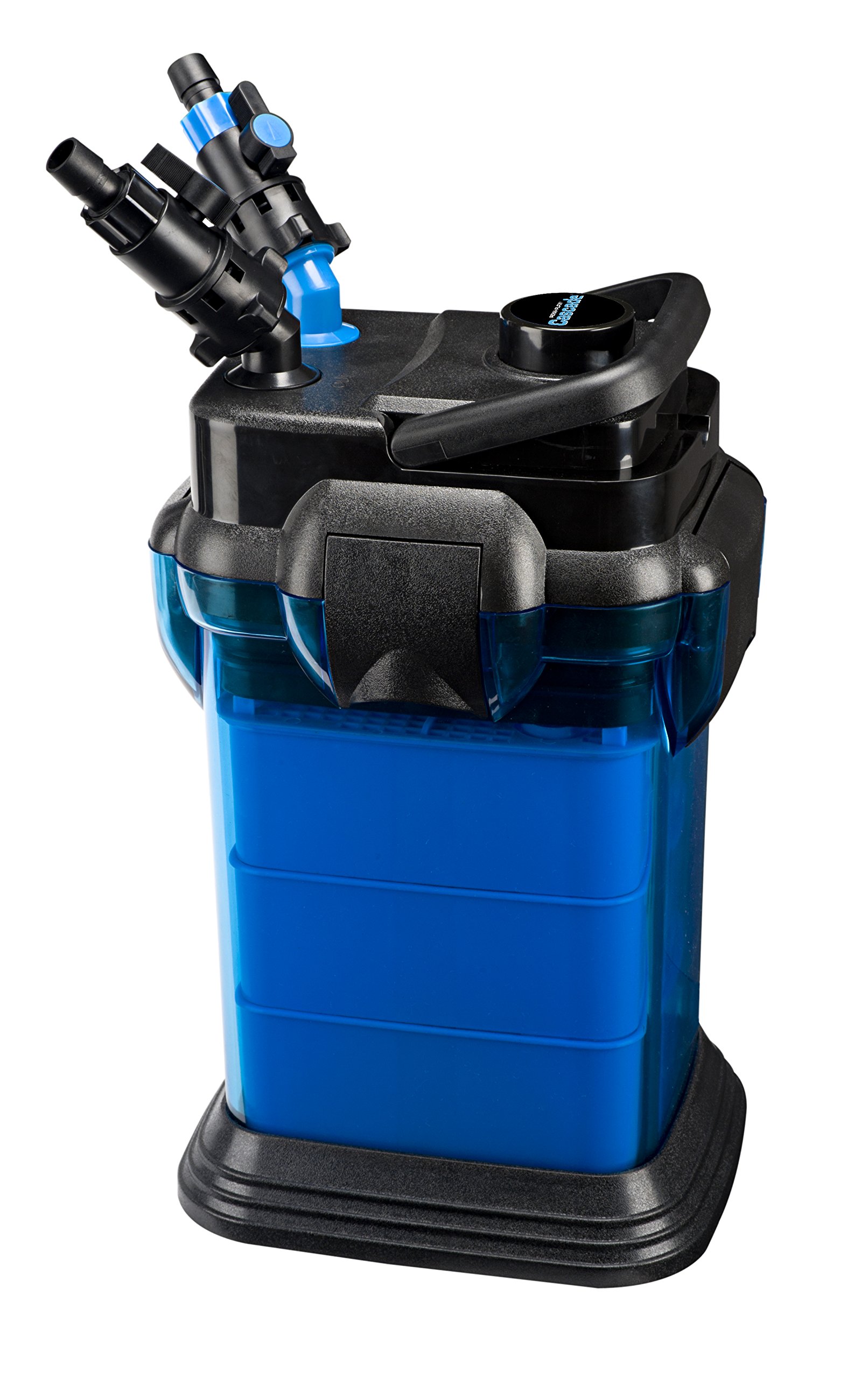 Penn-Plax Cascade 700 Aquarium Canister Filter – Provides Physical, Biological, and Chemical Filtration – 185 Gallons per Hour (GPH)