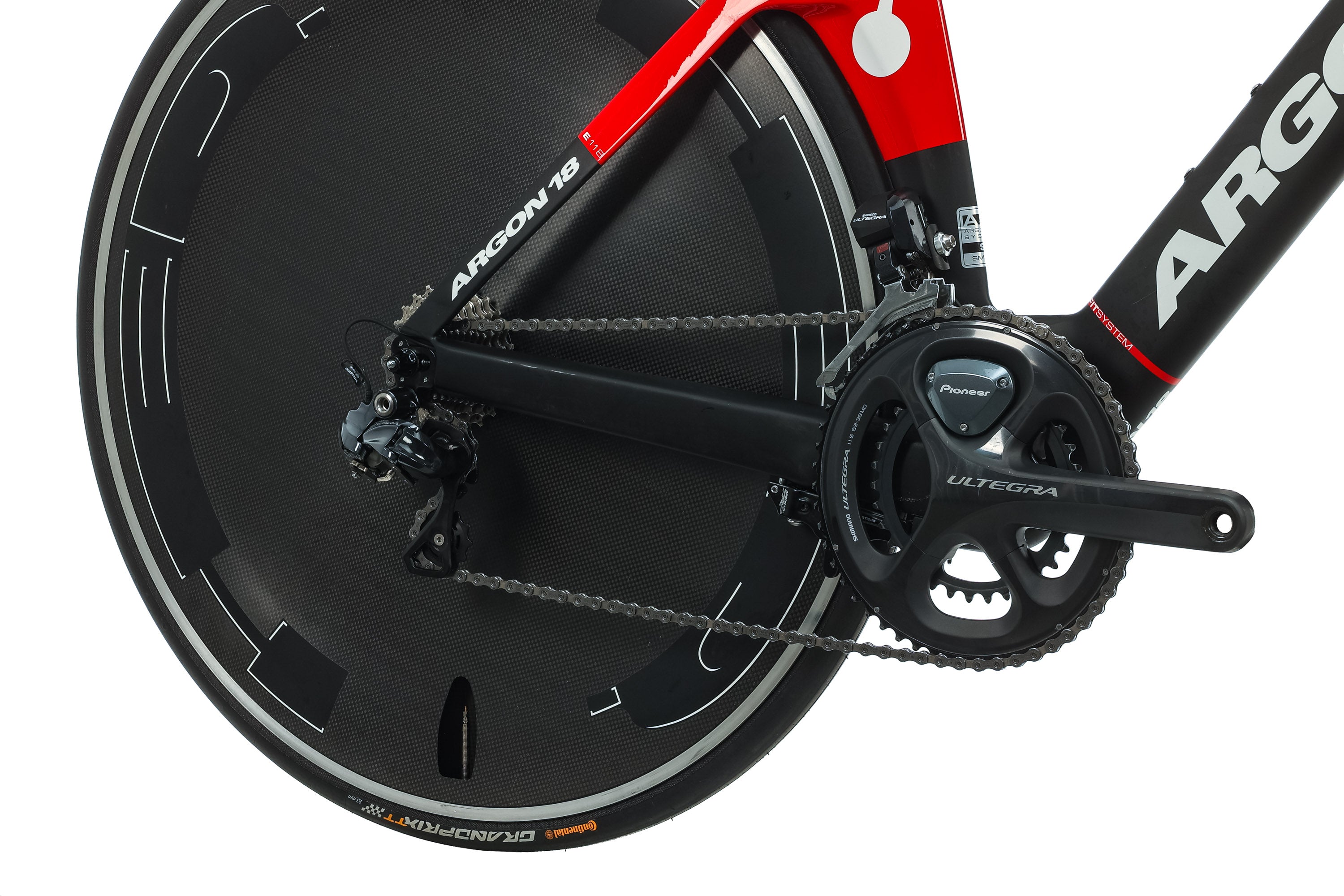 Argon 18 E-118 Next Carbon Time Trial Triathlon Bike - 2018 Model, Small Frame Size | Perfect for Competitive Racing & Endurance Training