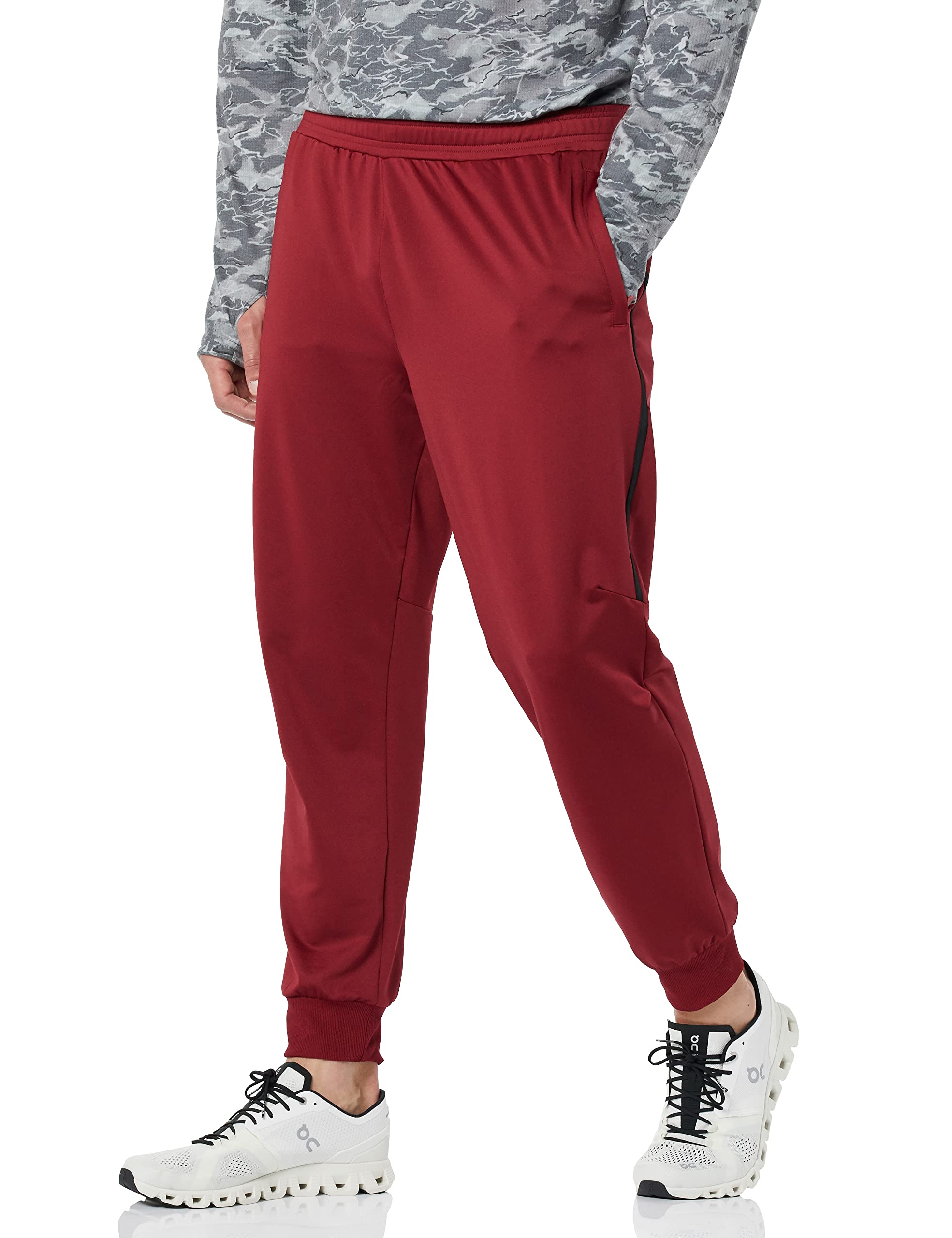 Amazon Essentials Men's Performance Stretch Knit Jogger Pants - Comfortable & Breathable Workout Pants for Running, Gym, Yoga & Lounge Wear
