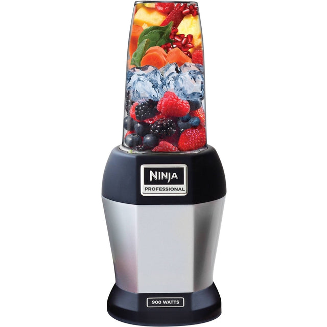 Ninja Nutri Ninja Pro 900W Personal Blender with 0.75L Blending Cups - Grey (BL451) - Perfect for Smoothies, Shakes & Meal Prep at Home or Office