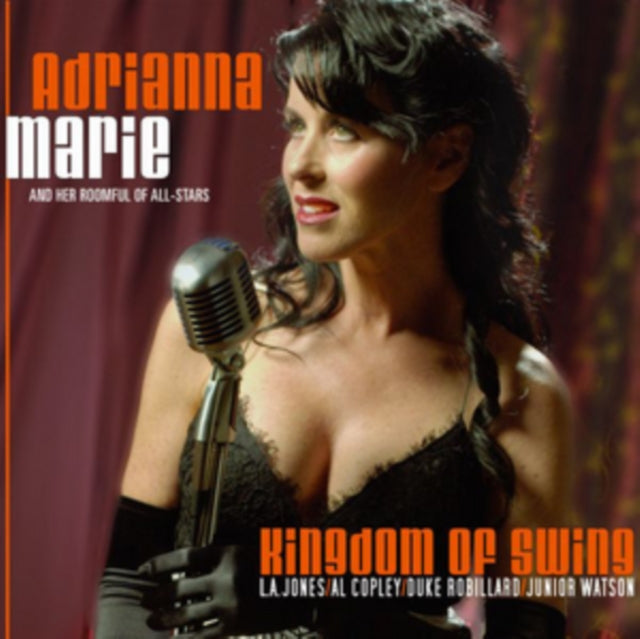Adrianna Marie CD - Kingdom Of Swing | Vintage Jazz Music Album | Perfect for Swing Dance Parties & Retro Music Collectors