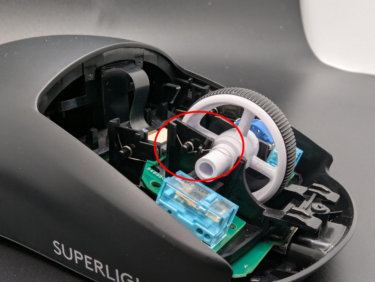 Original Scroll Wheel Spring Replacement for Logitech G Pro X Superlight (GPX) & Superlight 2 (GPX2) Gaming Mouse - Fix Scroll Wheel Issues - Perfect for Gaming, Office Work & Graphic Design
