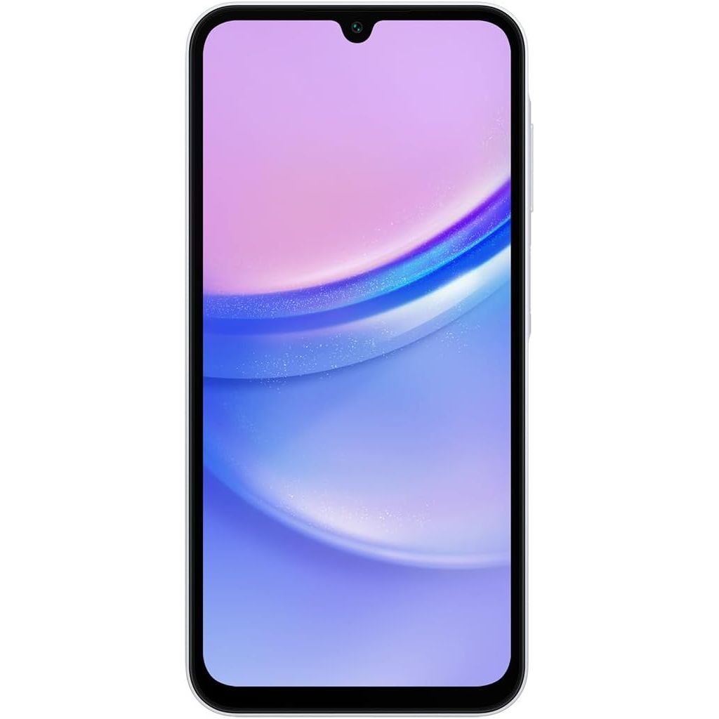 Samsung Galaxy A15 (SM-A155M/DSN) 128GB 6GB RAM Dual SIM Factory Unlocked GSM Smartphone - Light Blue | International Version for Travel & Work | Fast Performance for Gaming & Streaming