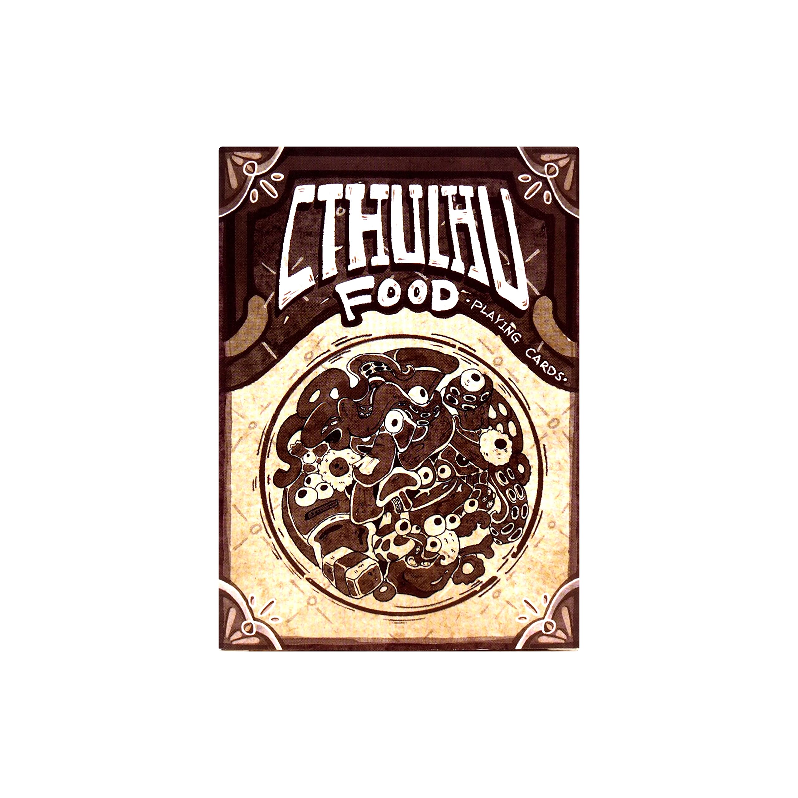 Premium Cthulhu Grey Playing Cards - Limited Edition Collectible Poker Deck for Adults & Teens | Unique Gift for Card Game Enthusiasts | Perfect for Poker Nights, Magic Tricks & Board Game Parties