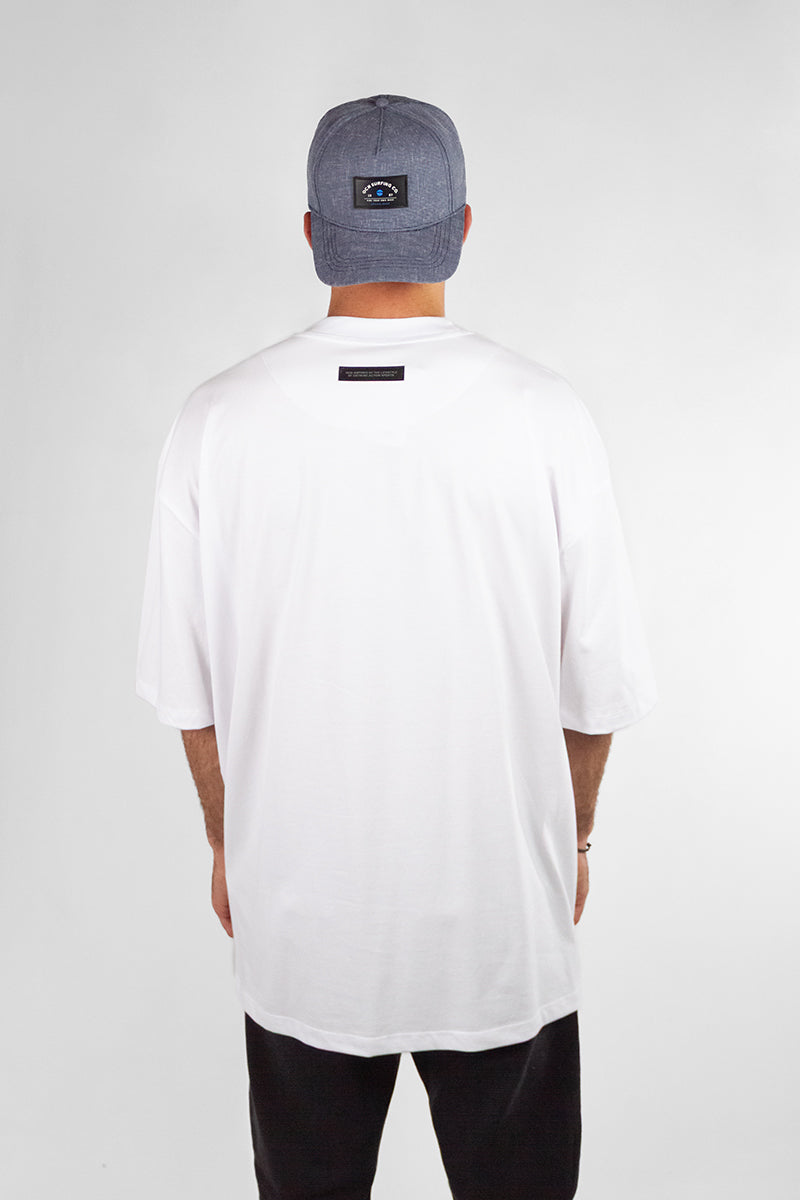 OCN Men's Ultra White T-Shirt 60200 - Soft Cotton Crew Neck Tee for Casual Wear & Everyday Comfort