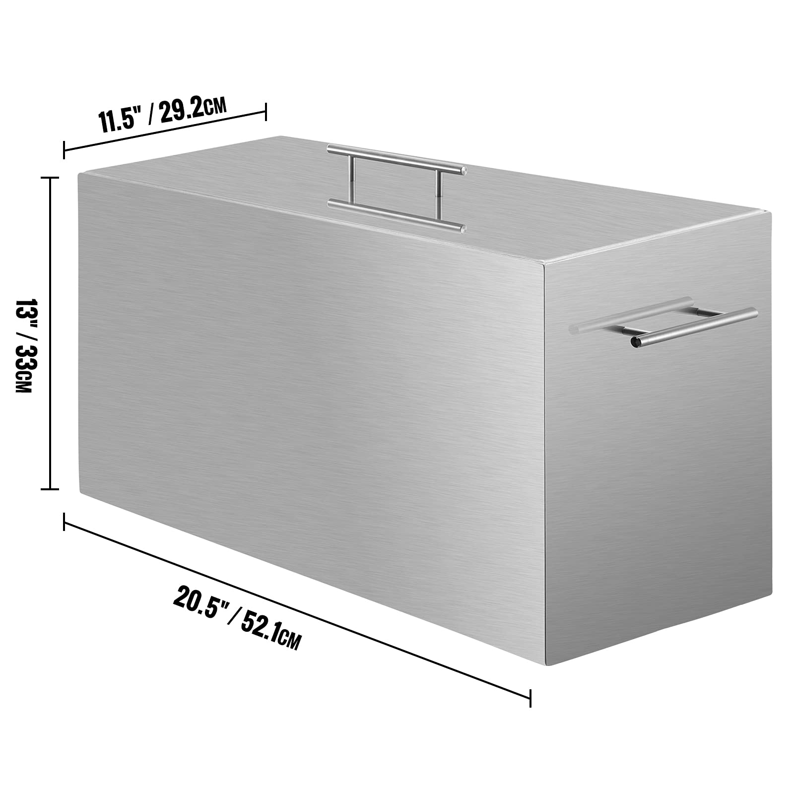 VEVOR 15 Quart Stainless Steel Water Bath Canner with 2 Racks - 304 Food Grade Large Stock Pot for Home Canning, Flat Bottom Brushed Design - Perfect for Preserving Fruits, Vegetables, Jams & Pickles on Stovetop