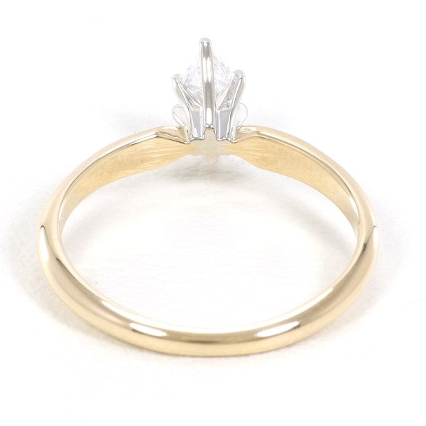 14K Yellow Gold and White Gold Diamond Ring for Women - Elegant Wedding, Engagement, Anniversary Gift - Perfect for Proposals, Special Occasions, and Everyday Luxury