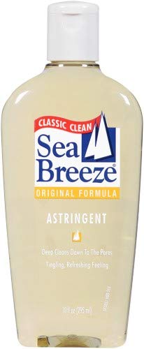 SEA Breeze Astringent Original - 36 Pack | Alcohol-Free Toner for Oily & Acne-Prone Skin | Daily Facial Cleanser & Pore Minimizer | Perfect for Skincare Routine & Post-Workout Refresh
