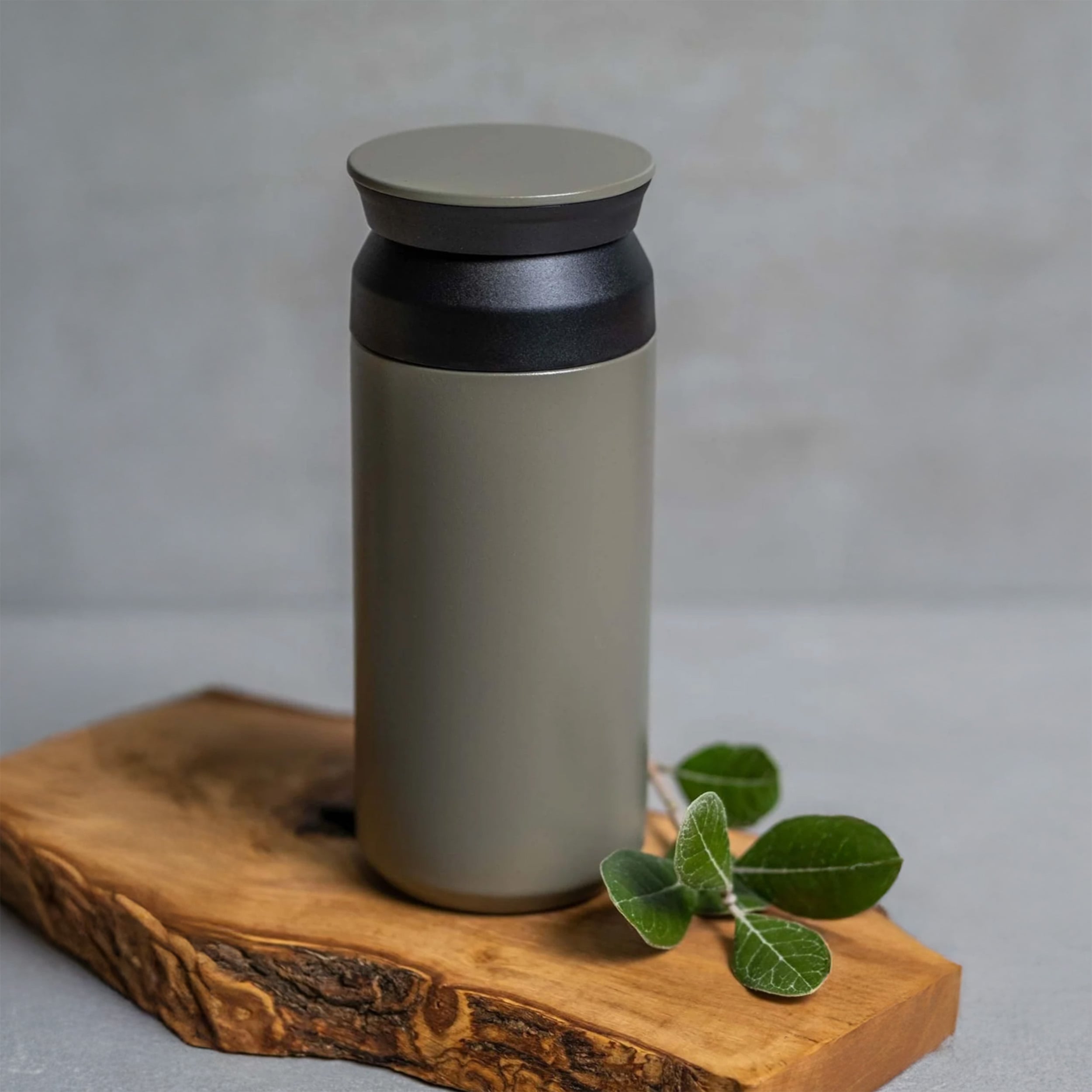 Premium Stainless Steel Tumbler with Olive Design - Insulated Travel Mug for Hot & Cold Drinks - Perfect for Office, Gym, Hiking and Outdoor Activities