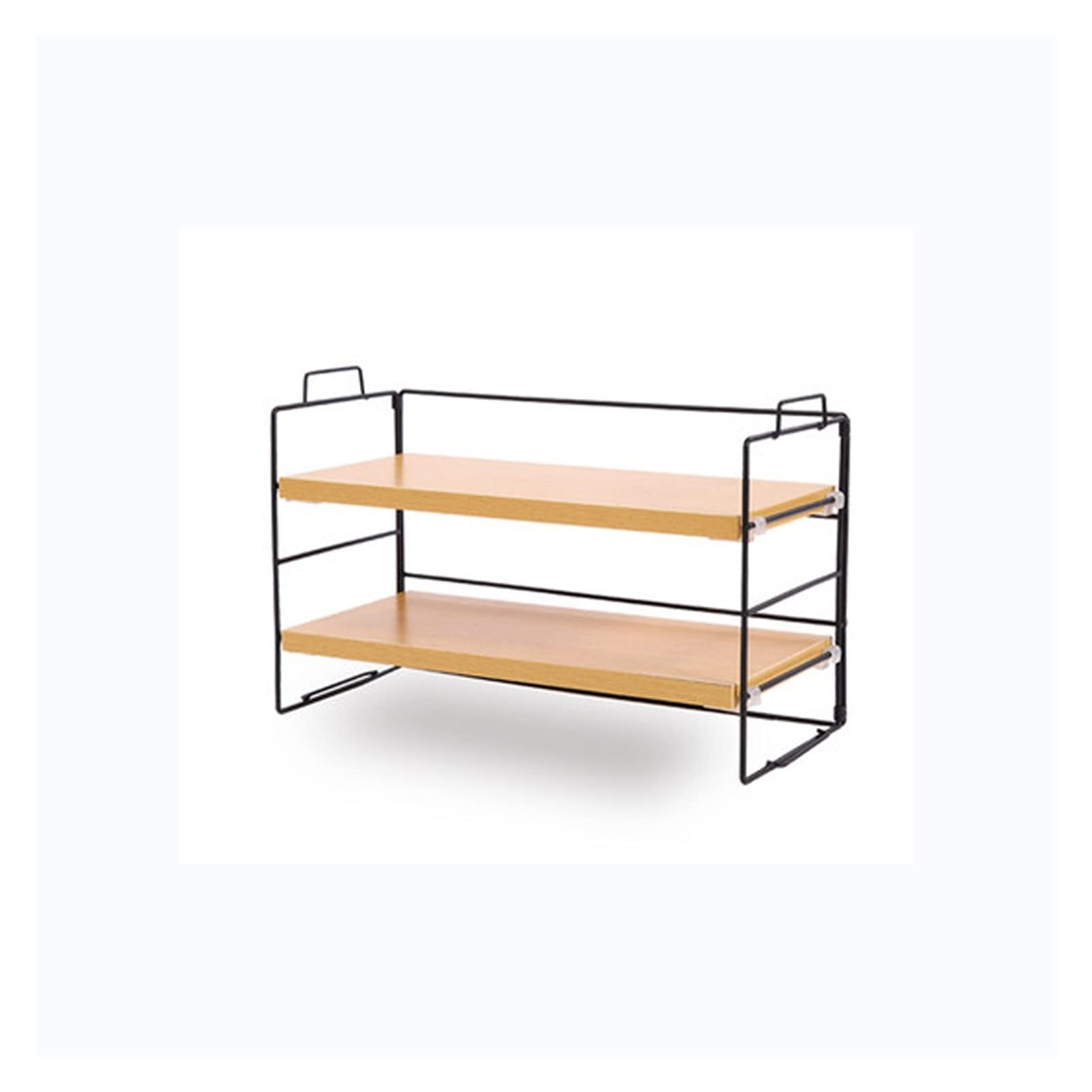Adjustable Desktop Book Rack - Easy Assemble Countertop Bookshelf Organizer for Office, Study & Home Storage | Small Space-Saving Bookcase for Desk Organization