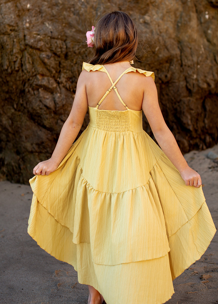 Tara Dress in Snapdragon - Elegant Floral Summer Dress for Women | Perfect for Beach Vacations, Weddings & Date Nights