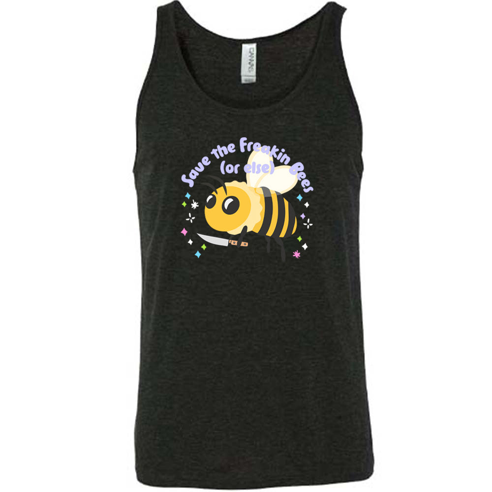 Save The Bees T-Shirt - Unisex Eco-Friendly Organic Cotton Tee - Support Pollinators & Environmental Conservation - Perfect for Earth Day, Beekeeping, and Nature Lovers