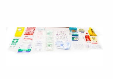 First Aid Kit - Emergency Medical Supplies Bag with Essential First Aid Contents for Home, Car, Travel & Outdoor Adventures