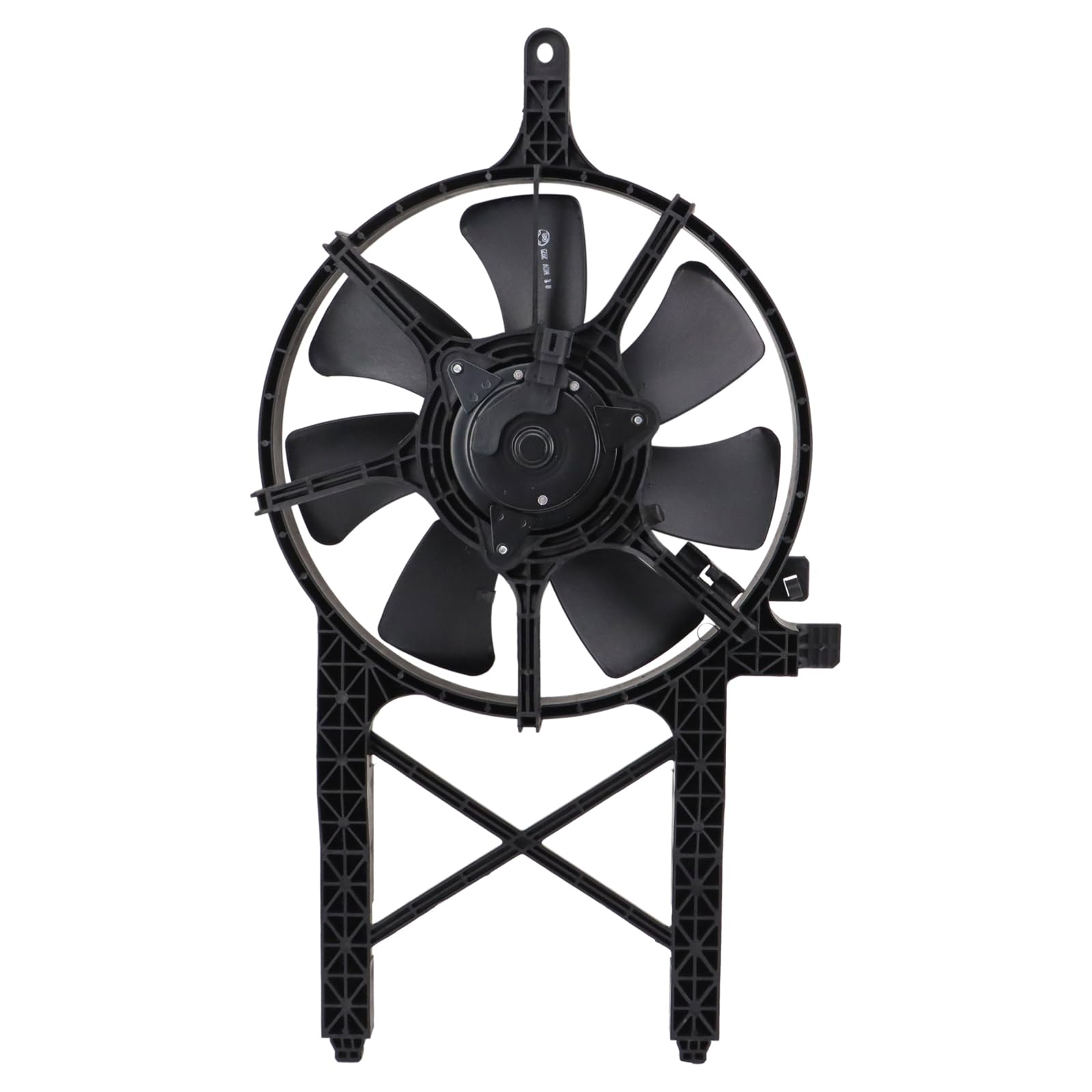 TRQ A/C Condenser Cooling Fan Assembly Compatible with 2007-2016 Nissan Frontier, 2007-2012 Pathfinder, 2007-2015 Xterra, 2009-2012 Suzuki Equator - Replacement Part NI3120102 - Perfect for AC System Repair & Summer Cooling Maintenance