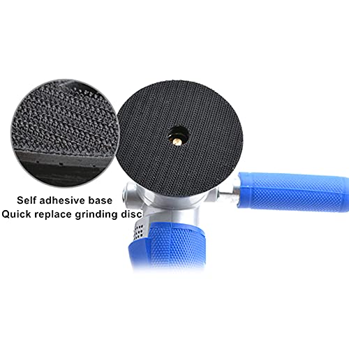3 Inch Pneumatic Water Mill Wet Polisher - Professional Air Wet Sander for Stone, Concrete & Tile Polishing - Perfect for Countertops, Floors & DIY Projects