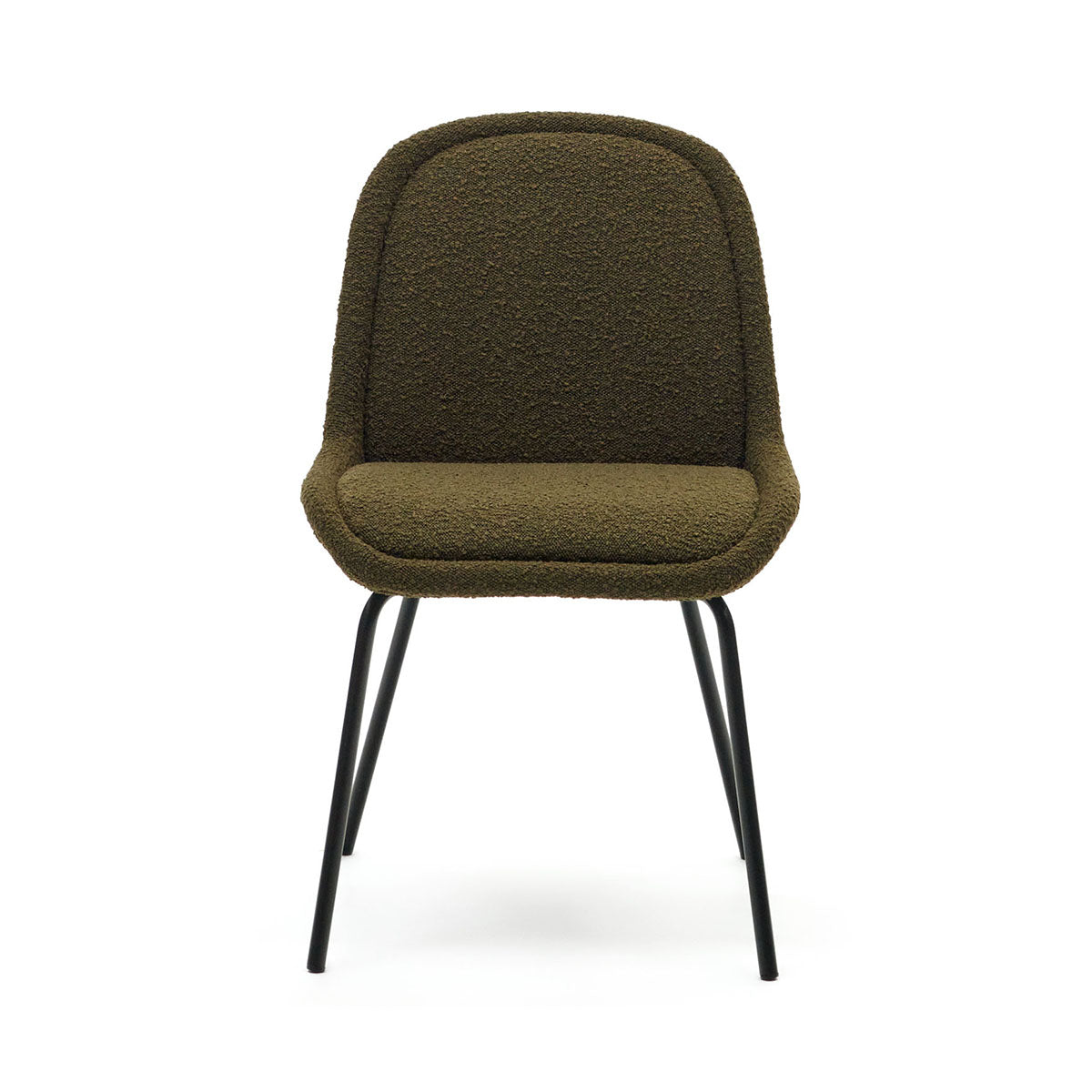 Aimin Chair by Kave Home - Modern Accent Chair for Living Room, Bedroom & Office - Comfortable Upholstered Lounge Chair with Wooden Legs