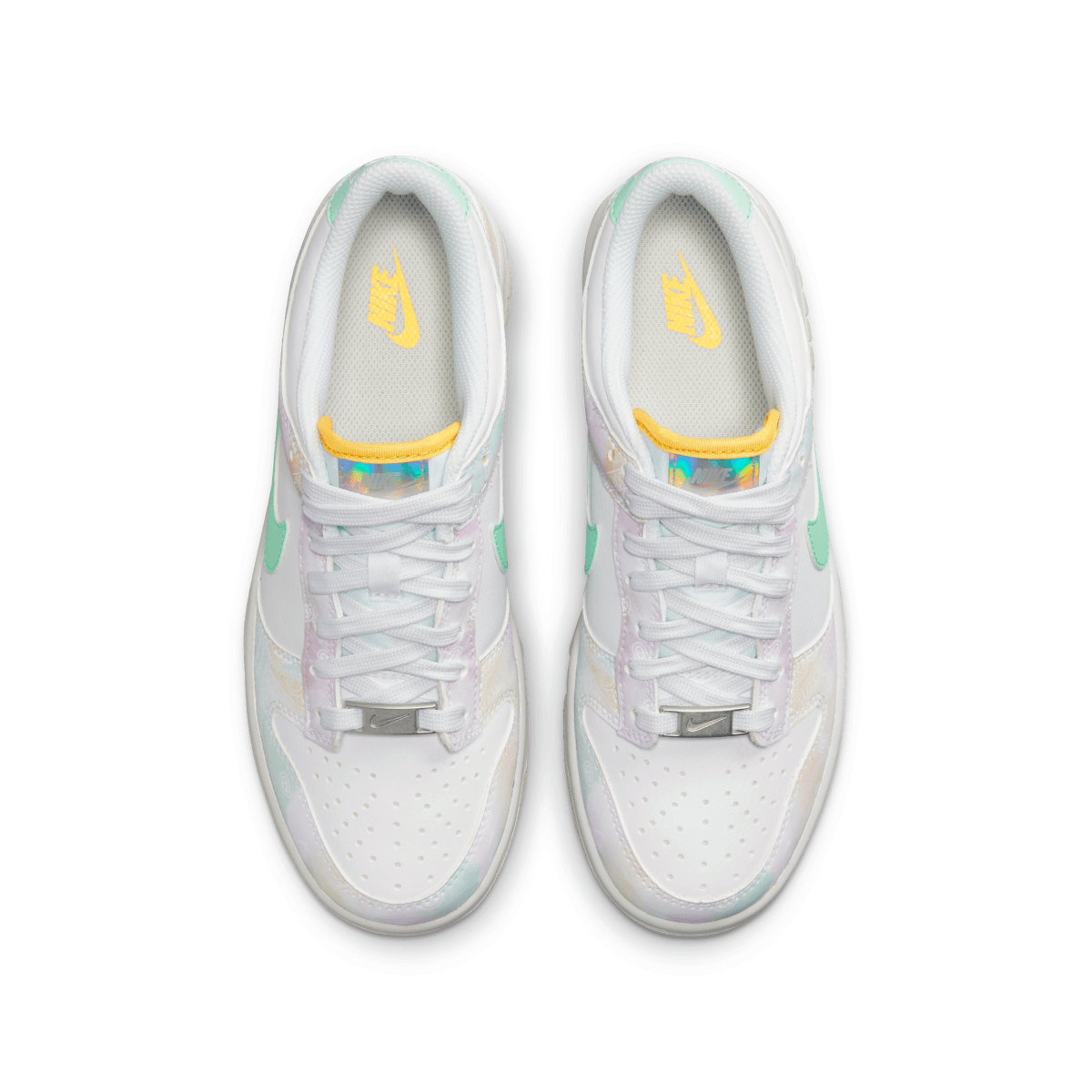 Nike Kids' Dunk Low 'Pastel Paisley' Sneakers - Lightweight Basketball Shoes for Boys & Girls - Perfect for School, Sports & Casual Wear