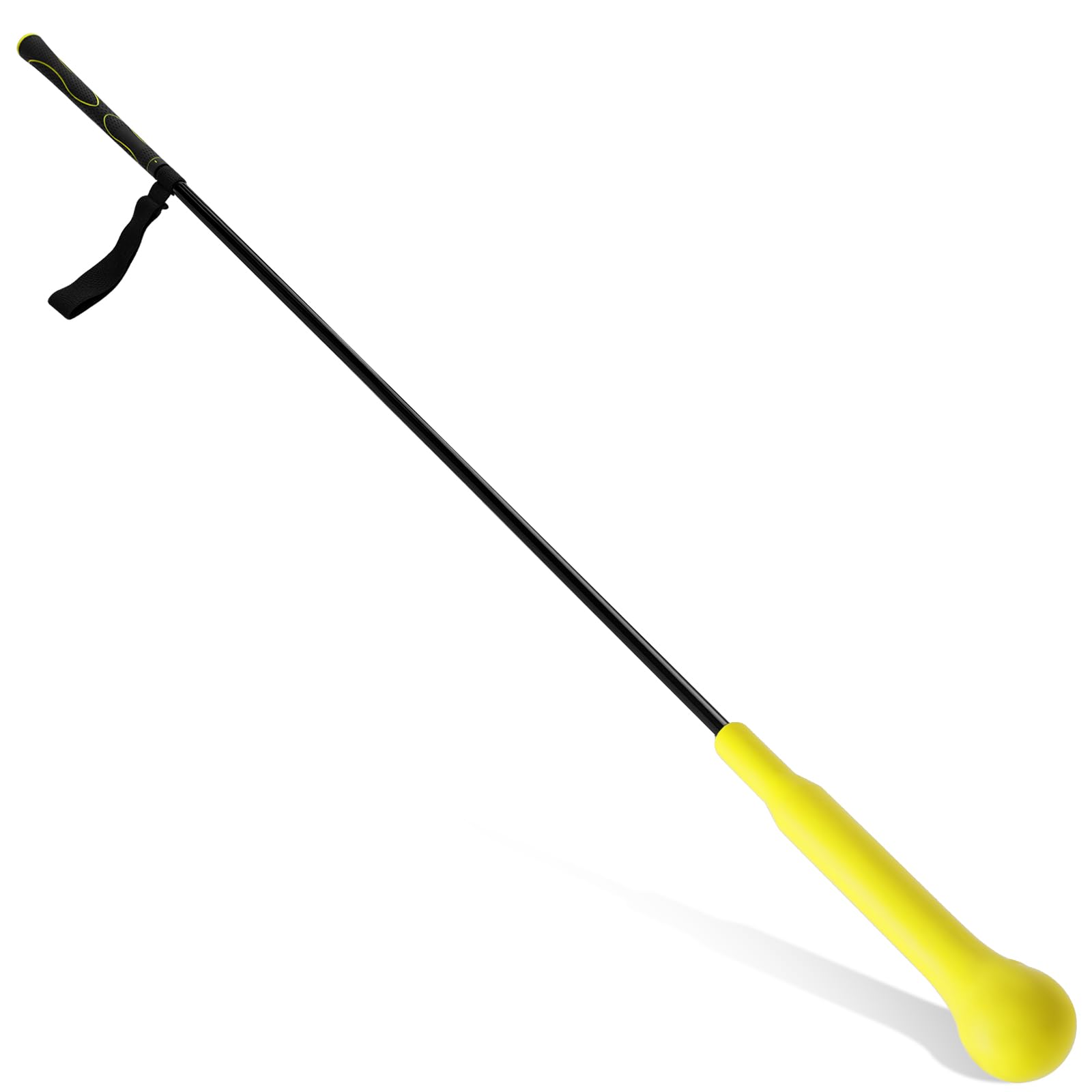 Baseball Hitting Stick - Professional Batting Practice Equipment for Baseball & Softball Training | Extended Handle with Comfort Grip Strap | Perfect for One-on-One Coaching, Backyard Practice & Team Drills