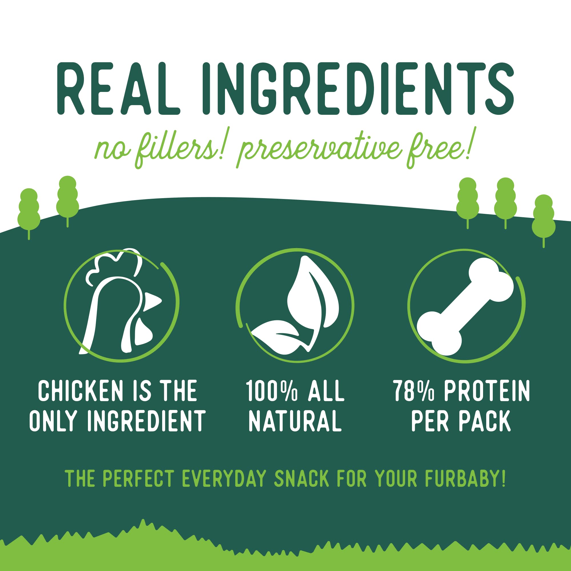 Premium Chicken Jerky Dog Treats for Training - Grain Free, High Protein, Diabetic-Friendly, Made in USA - 10oz (Pack of 2) - Perfect for Obedience Training & Rewarding Good Behavior