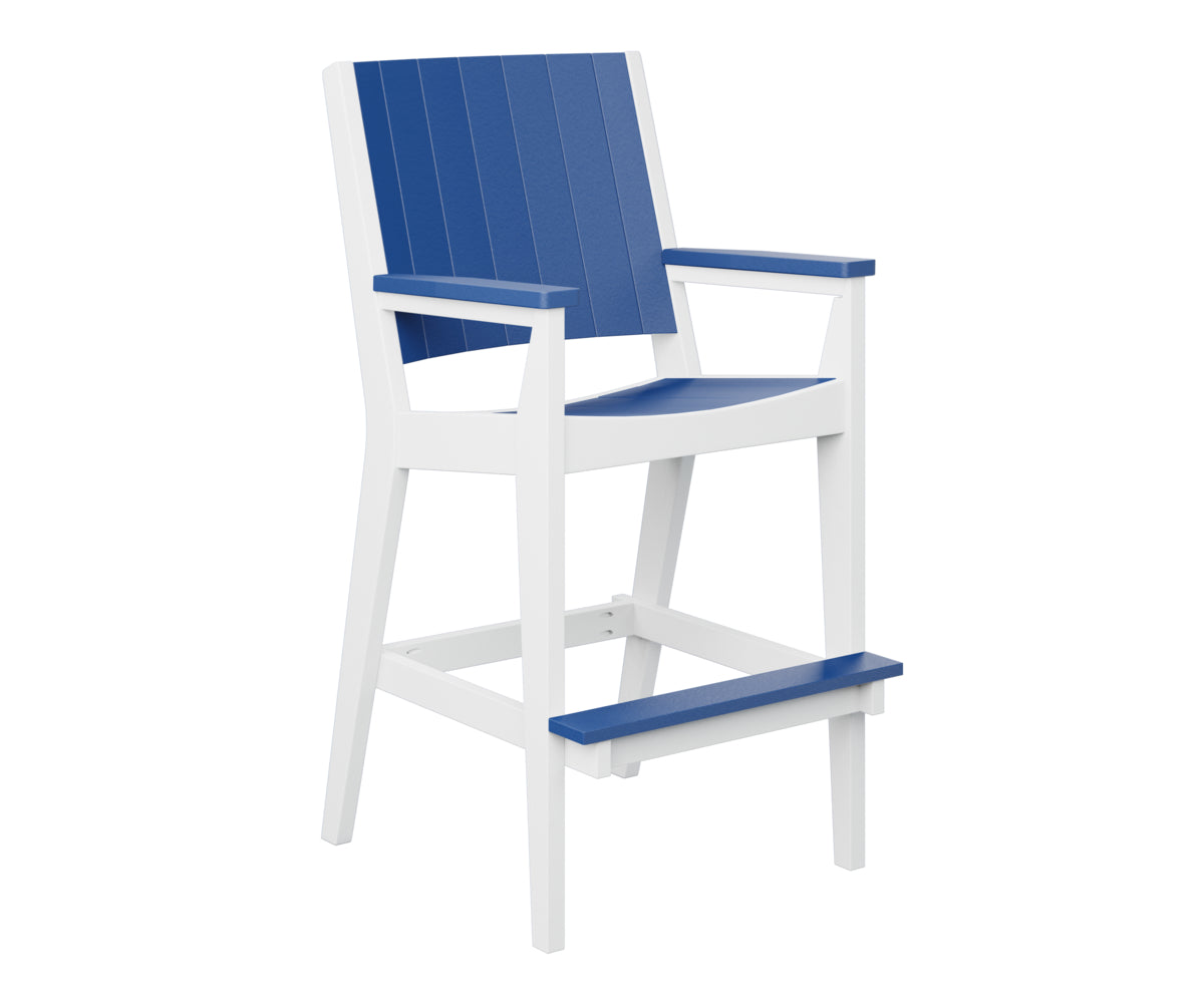Berlin Gardens Mayhew Chat XT Chair - Patio Outdoor Conversation Chair with Cushion, Weather-Resistant & Comfortable - Perfect for Backyard, Garden, and Poolside Relaxation