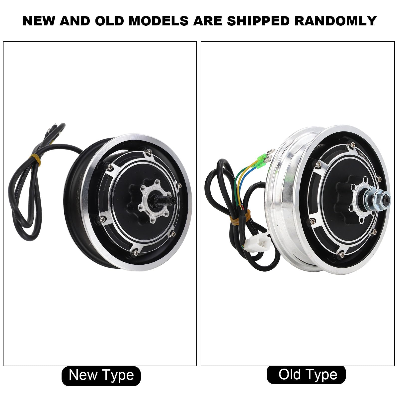 1000W 48V Electric Scooter Motor - High Power Aluminum Alloy Wheel Hub Motor for DIY Electric Bikes - Silent Operation for Commuting, Off-Road & Urban Transportation