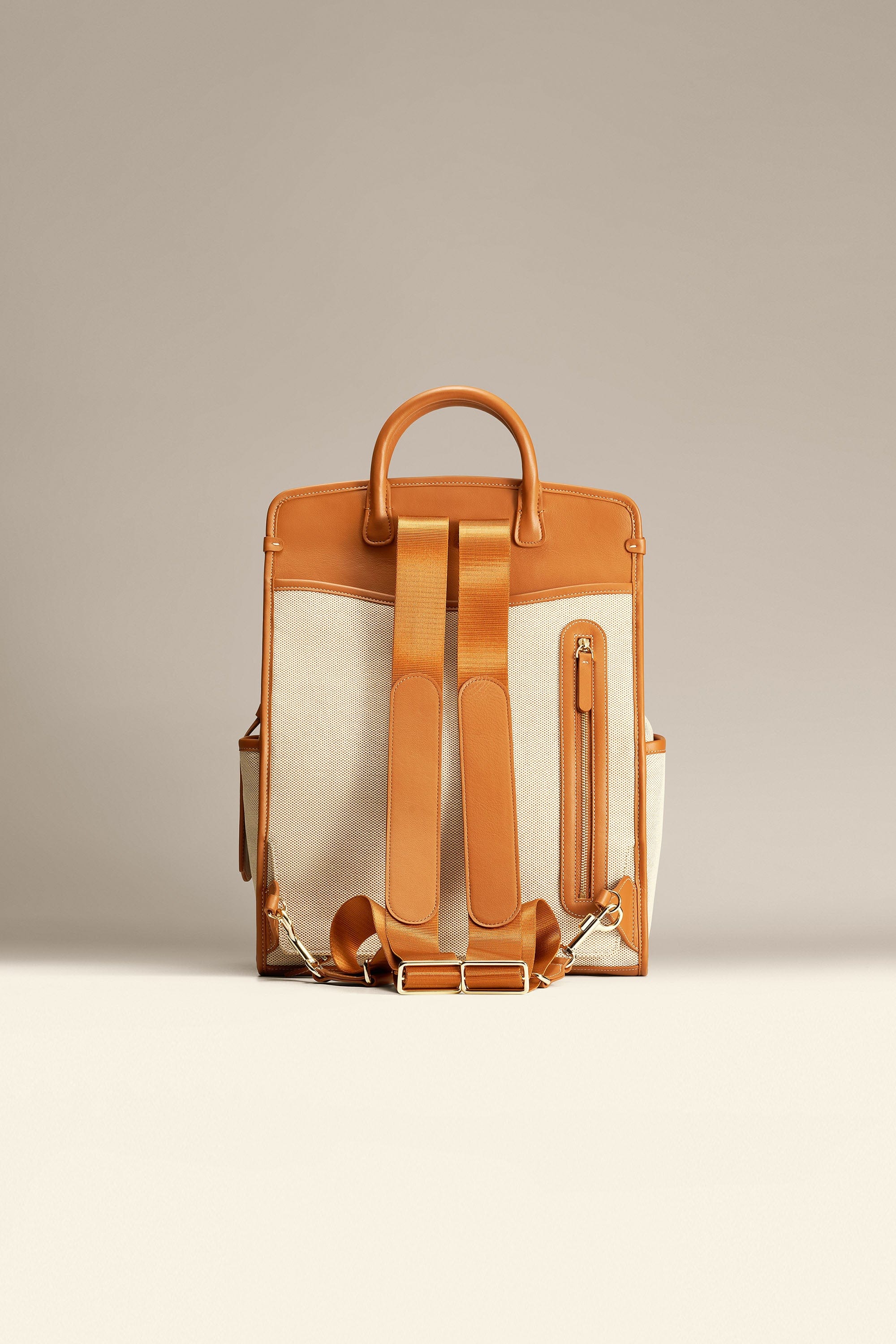 Stylish Large Leather Backpack for Women - 14 Inch Laptop Tote Bag with Multiple Compartments, Crossbody & Shoulder Strap - Perfect for Work, Travel & Daily Commute