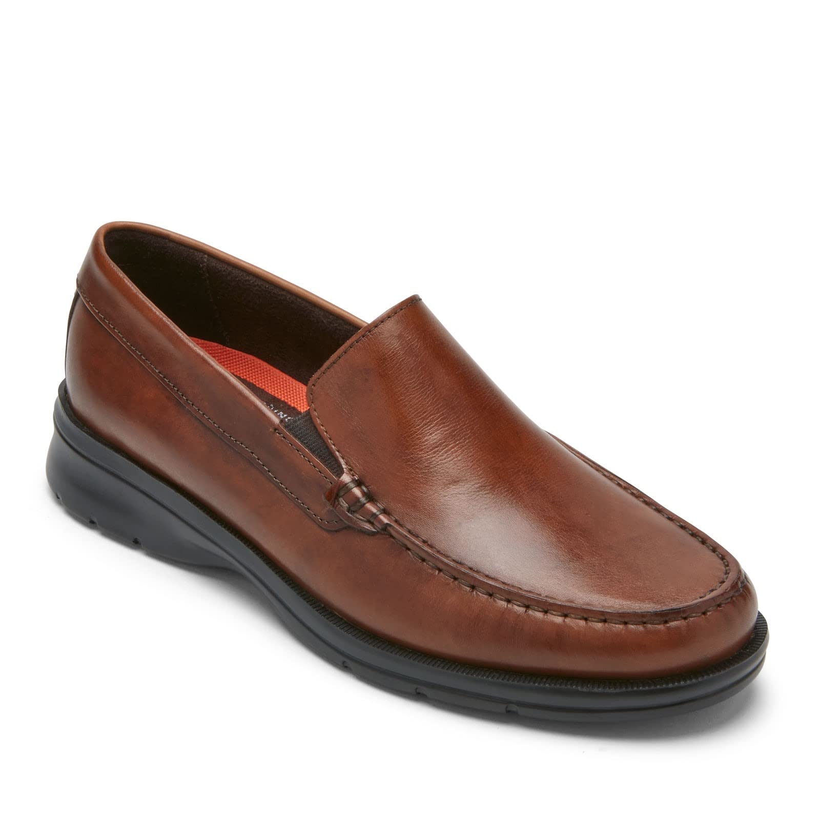 Rockport Men's Palmer Venetian Loafer - Comfortable Slip-On Dress Shoes for Business & Casual Wear - Perfect for Office, Travel & Everyday Use