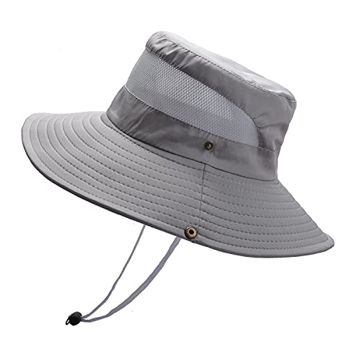 Waterproof Wide Brim Sun Hat - UPF 50+ UV Protection Bucket Hat for Hiking, Camping, Fishing, Safari, Beach & Outdoor Activities | Sun Shield for Men & Women