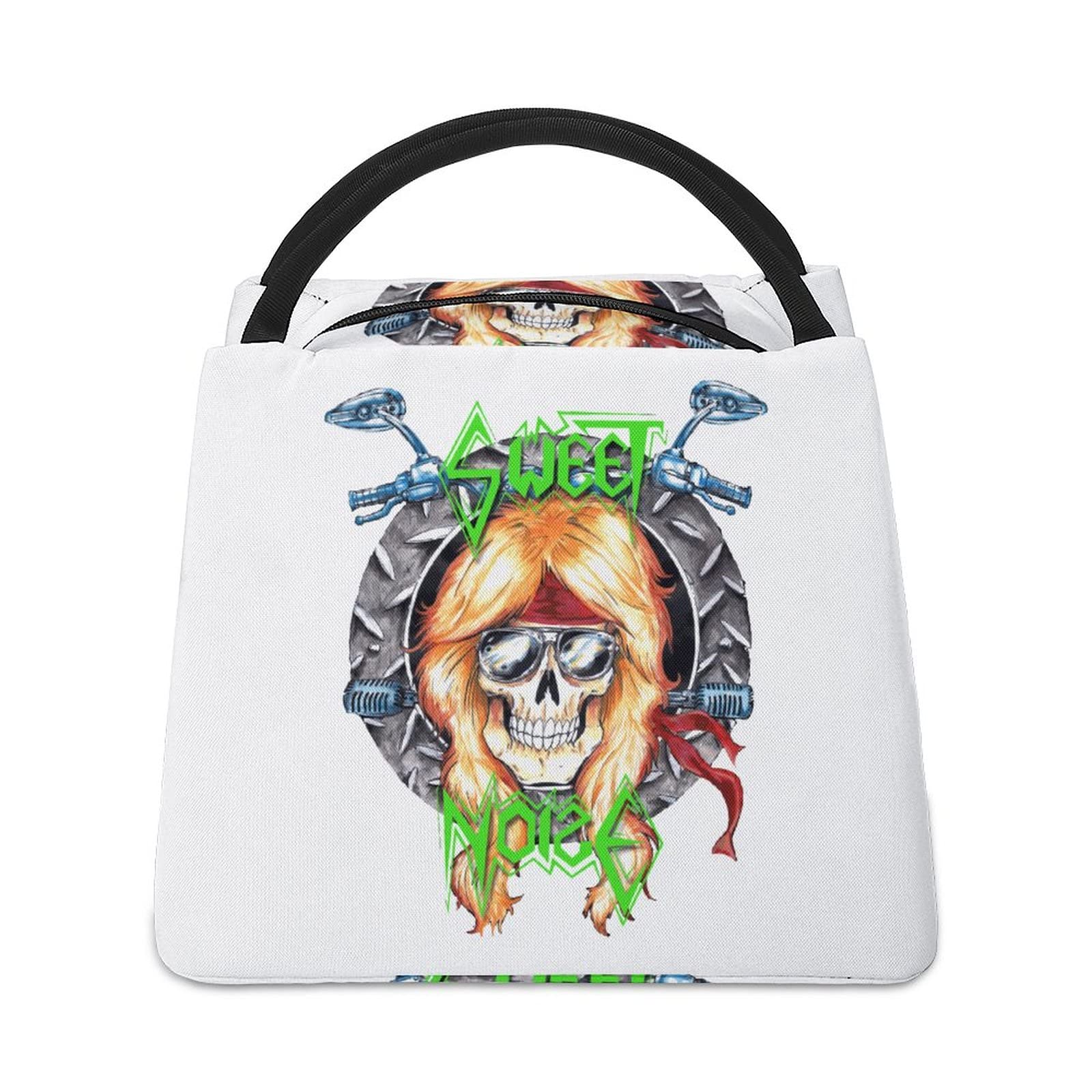 Personalized Insulated Lunch Tote Bag - Reusable Cooler Lunch Box for Men & Women with Skeleton & Rock Design | Eco-Friendly Work & School Lunch Bag | Perfect for Office, Commute, Picnics, Beach & Camping | Durable for Daily Use & Outdoor Activities | Ideal for Meal Prep, Hiking, Travel & College Students | Great for Work Lunch, School Meals, Outdoor Adventures & Road Trips