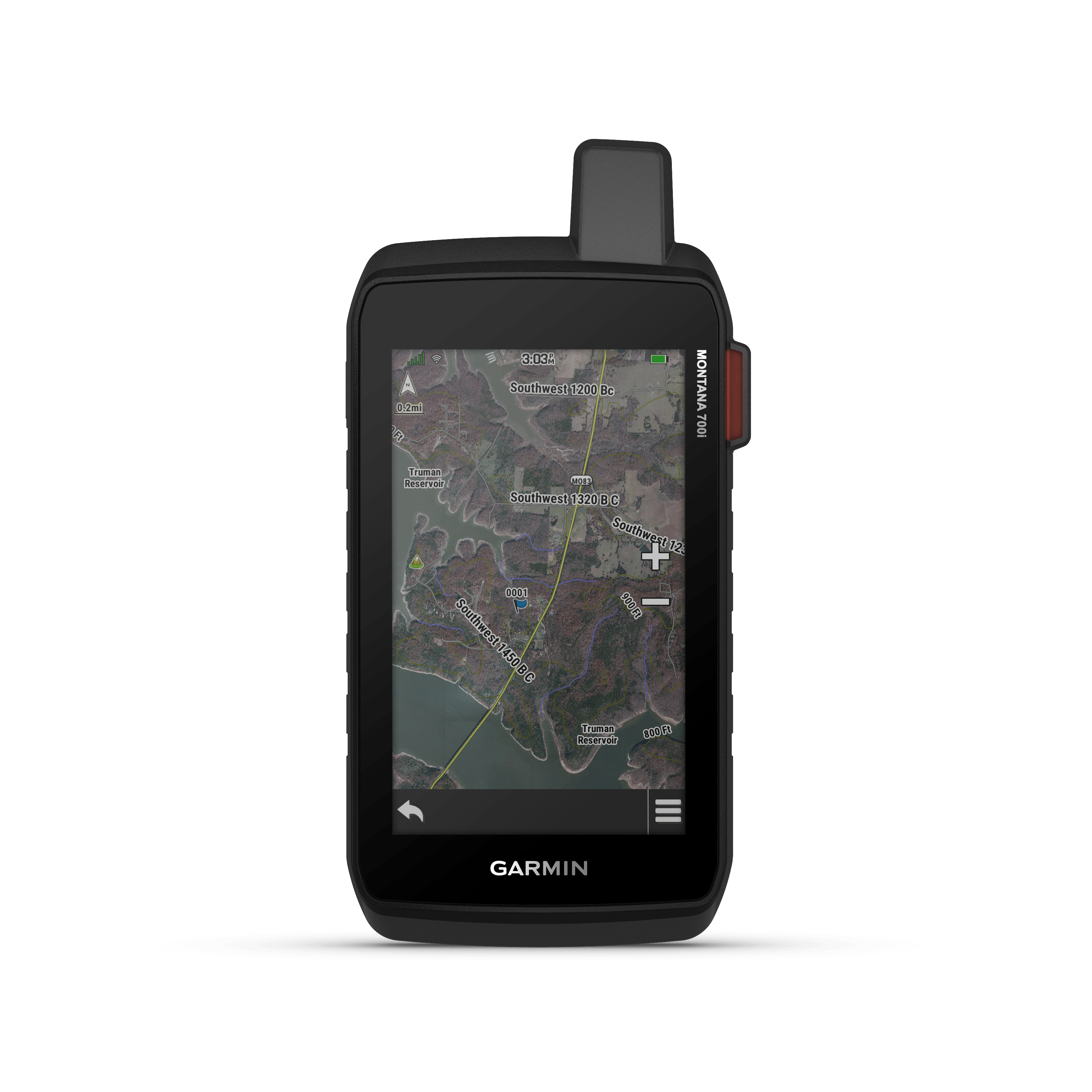 Garmin Montana® 700i GPS Handheld - Rugged Outdoor Navigation Device with Satellite Communication for Hiking, Camping & Off-Road Adventures