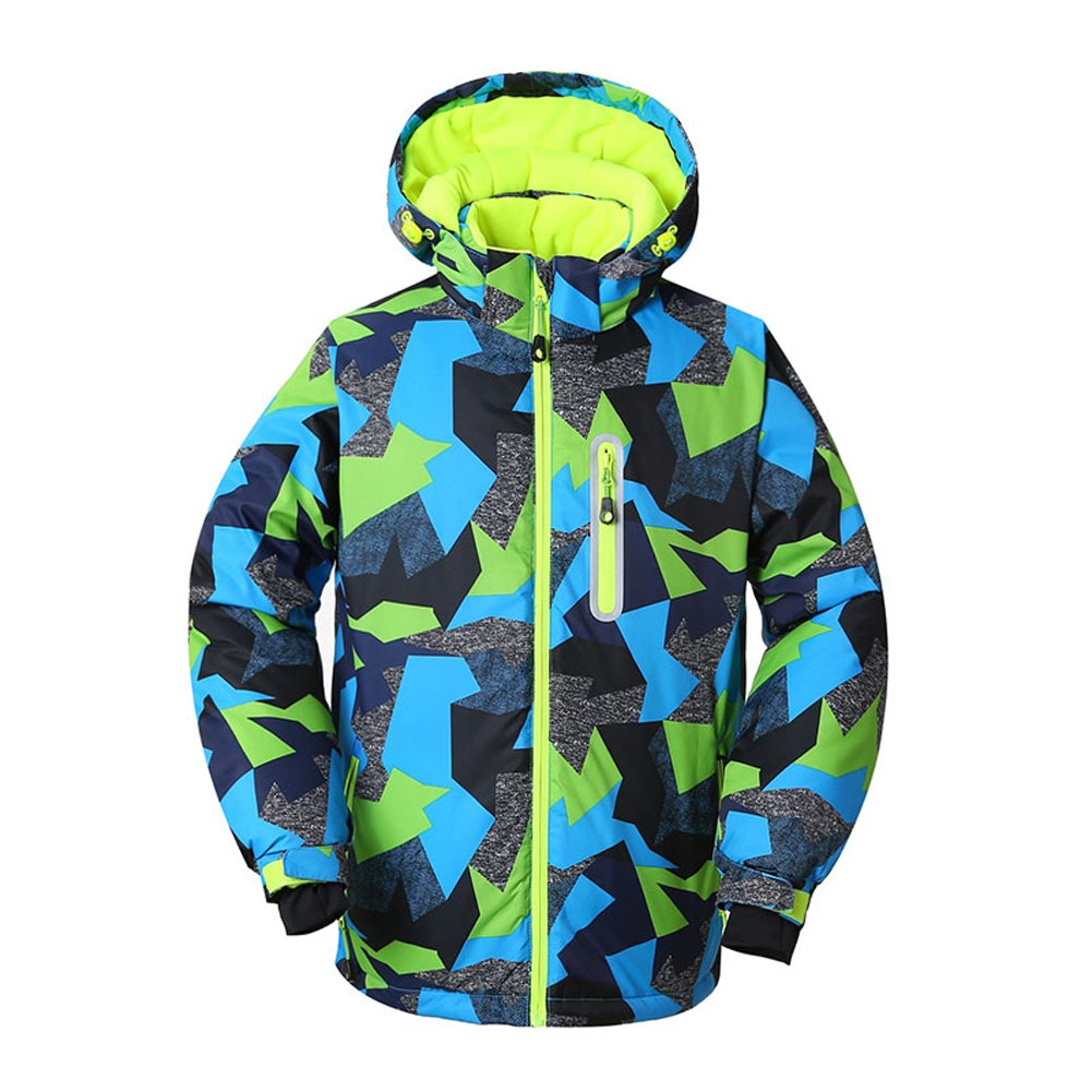 Boys' Insulated Ski Jacket & Pants Set - Windproof Waterproof Snowsuit for Winter Sports & Outdoor Activities