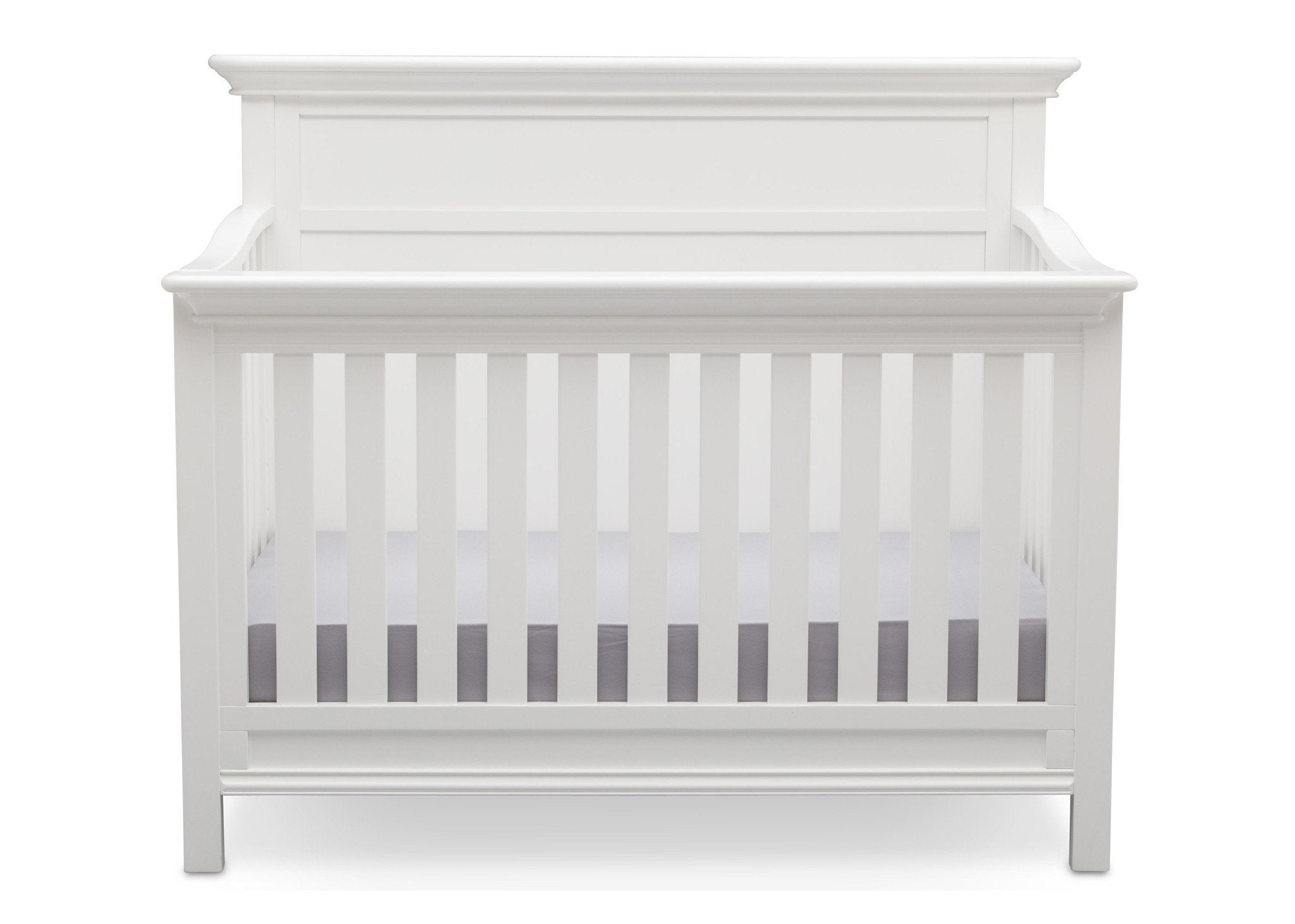 Fairmount 4-in-1 Convertible Baby Crib - Toddler Bed, Daybed & Full-Size Bed - Safe & Stylish Nursery Furniture for Newborns to Teens - Perfect for Bedrooms, Daycare & Guest Rooms