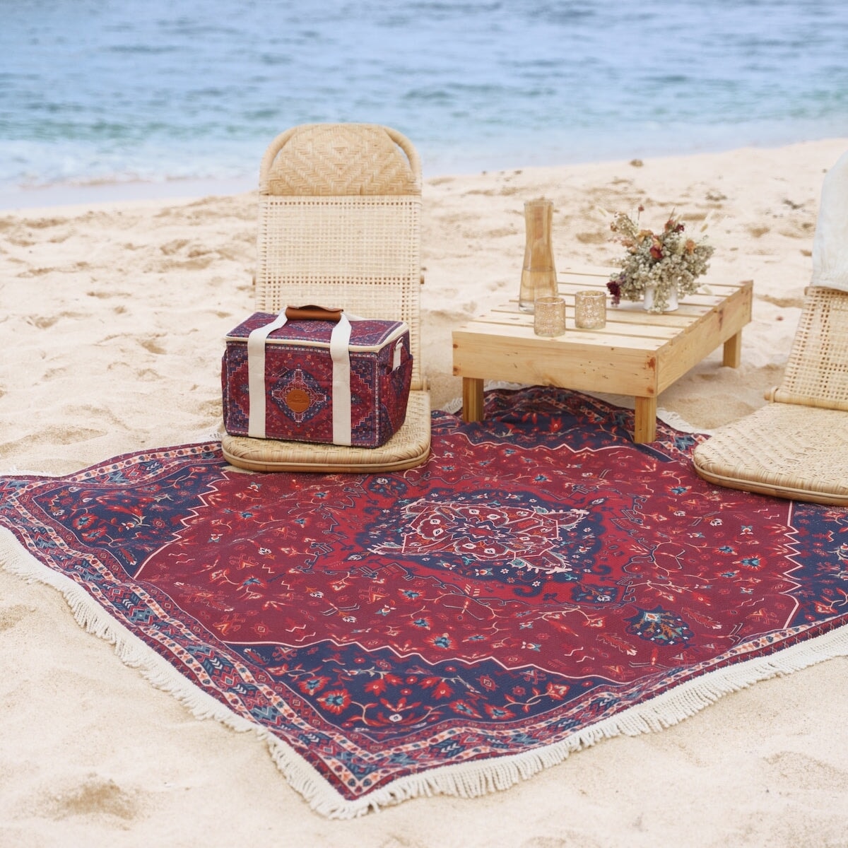 XL Azra Premium Sand-Free Beach Towel - Extra Large, Quick Dry, Super Absorbent - Perfect for Beach, Pool, Vacation & Outdoor Activities
