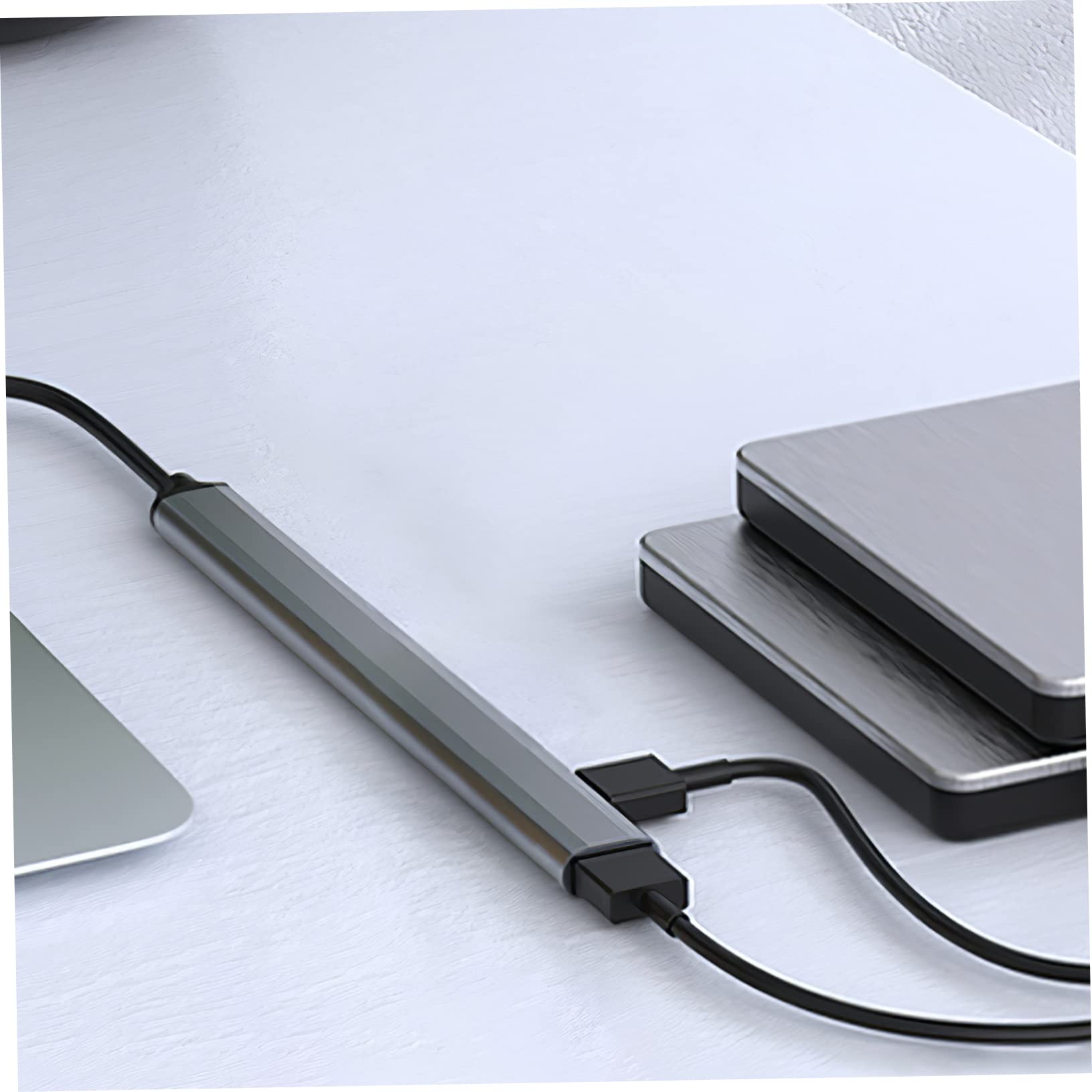 CIYODO 7-Port USB 3.0 Hub Adapter for Laptop, Computer & PC - High-Speed Data Transfer USB Splitter with LED Indicators - Perfect for Home Office, Gaming & Multi-Device Charging