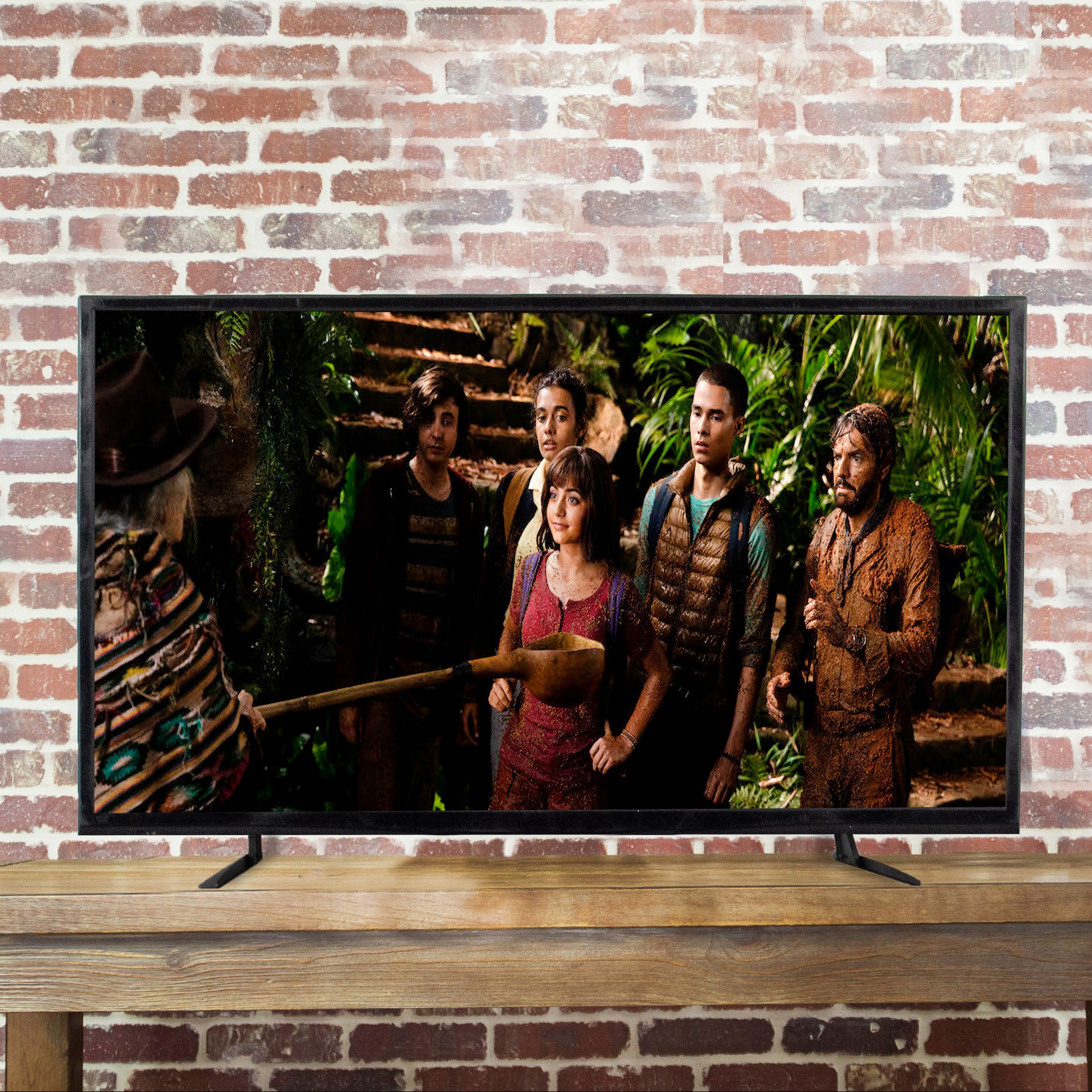 Universal Tabletop TV Stand for 22 to 65 Inch Flat Screen TVs - Perfect for Living Room, Bedroom & Home Theater Setup